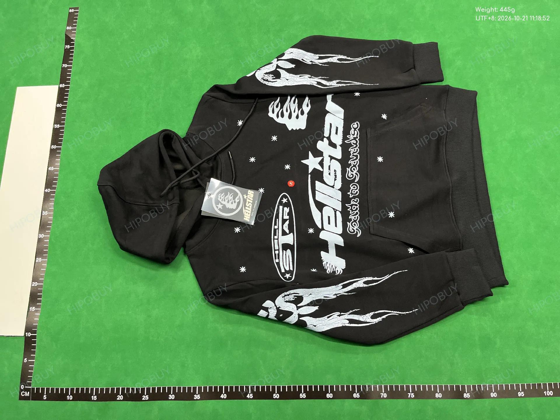 Foto QC 6 de Hellstar Zip Sweater Washed Black
