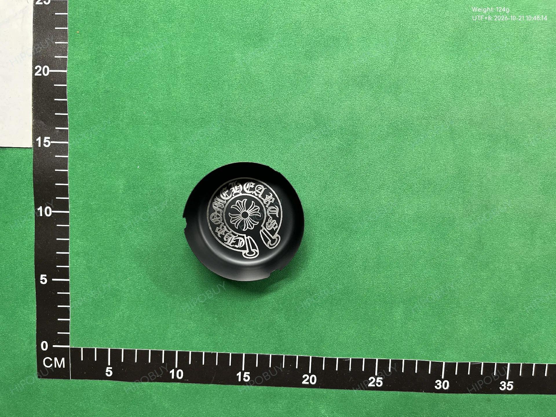 Foto QC 6 de Chrome Hearts Horseshoe CH Cross Ashtray Black