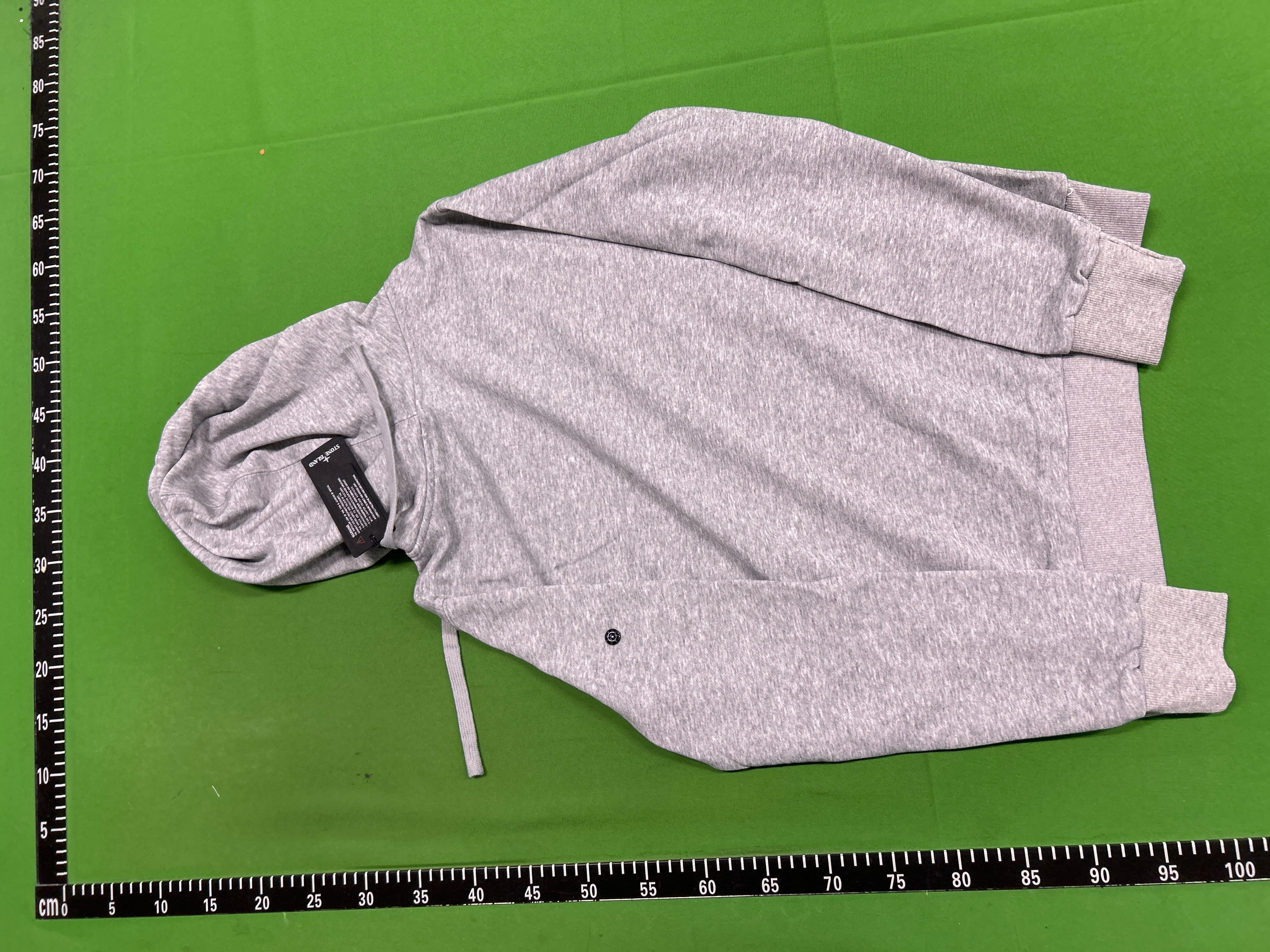 Foto QC 3 de Stone Island Hooded Zip-Up Jacket Cotton Fleece Olive Green