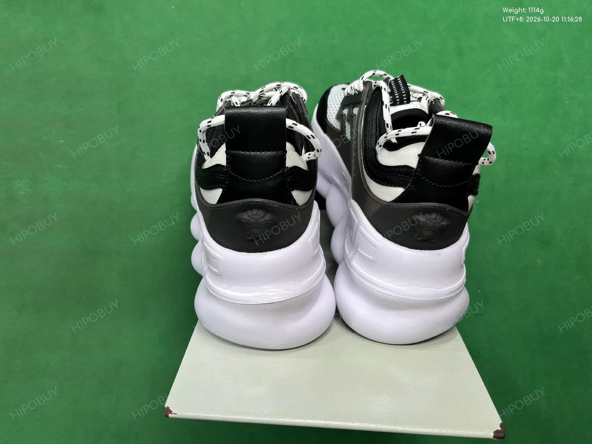 Foto QC 3 de Versace Chain Reaction Low Black White
