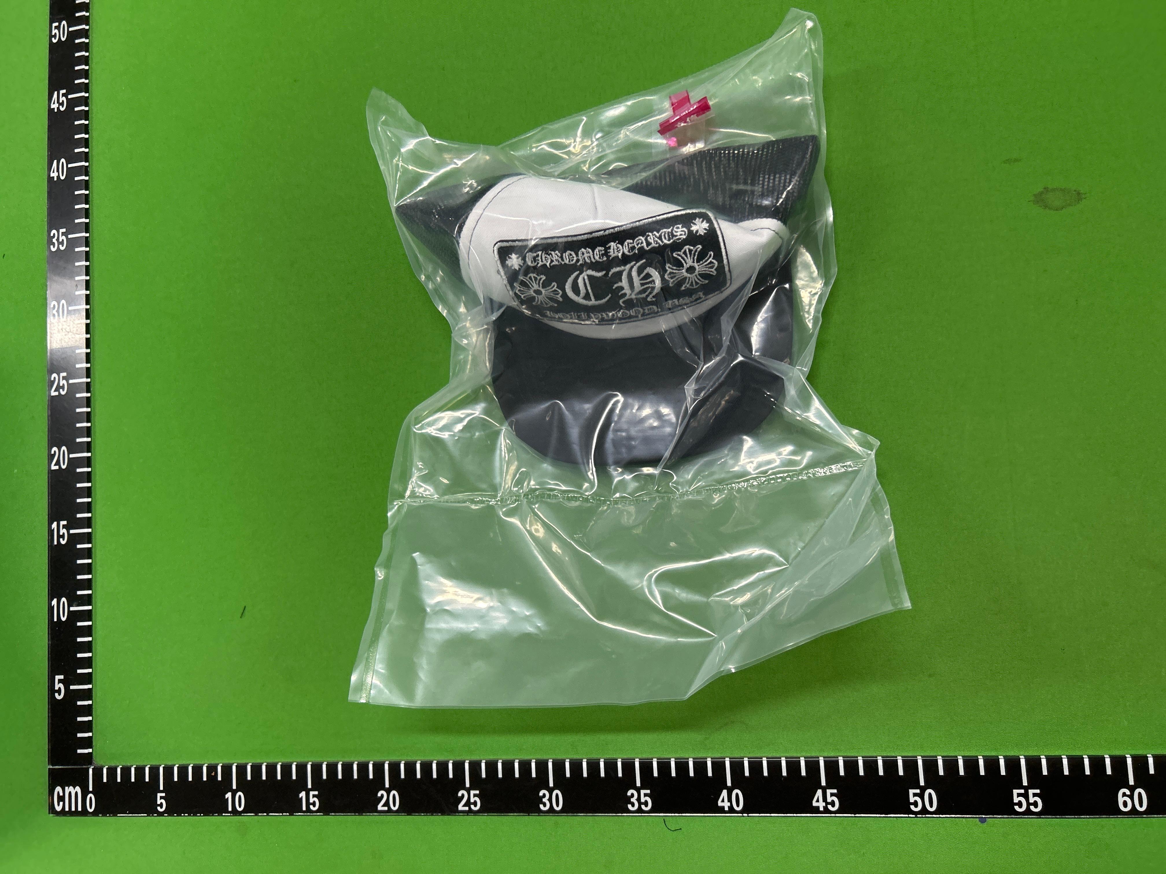 Foto QC 7 de Chrome Hearts CH Hollywood Trucker Cap Black