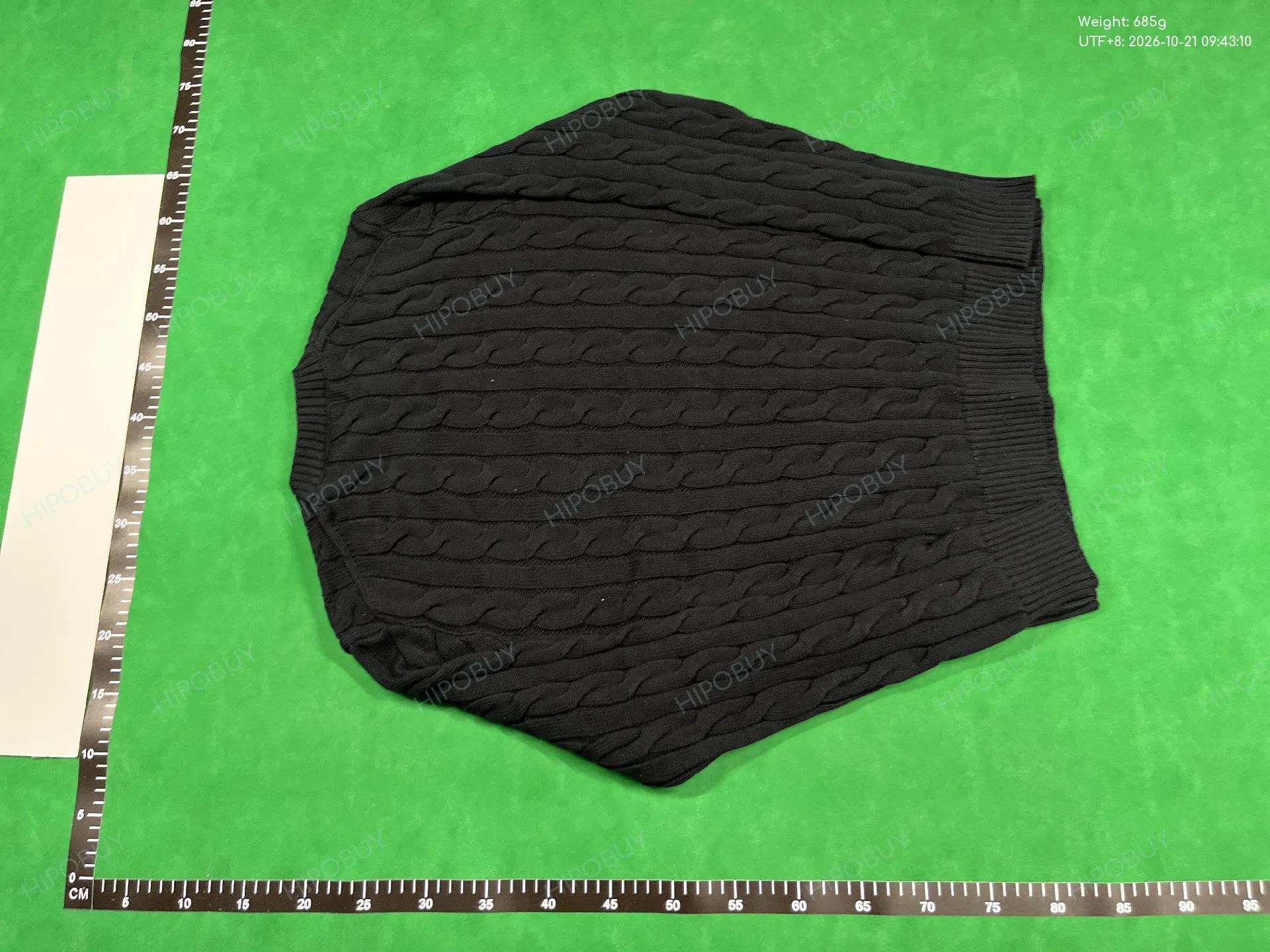 Foto QC 3 de Ralph Lauren Cable Knit Cardigan Navy