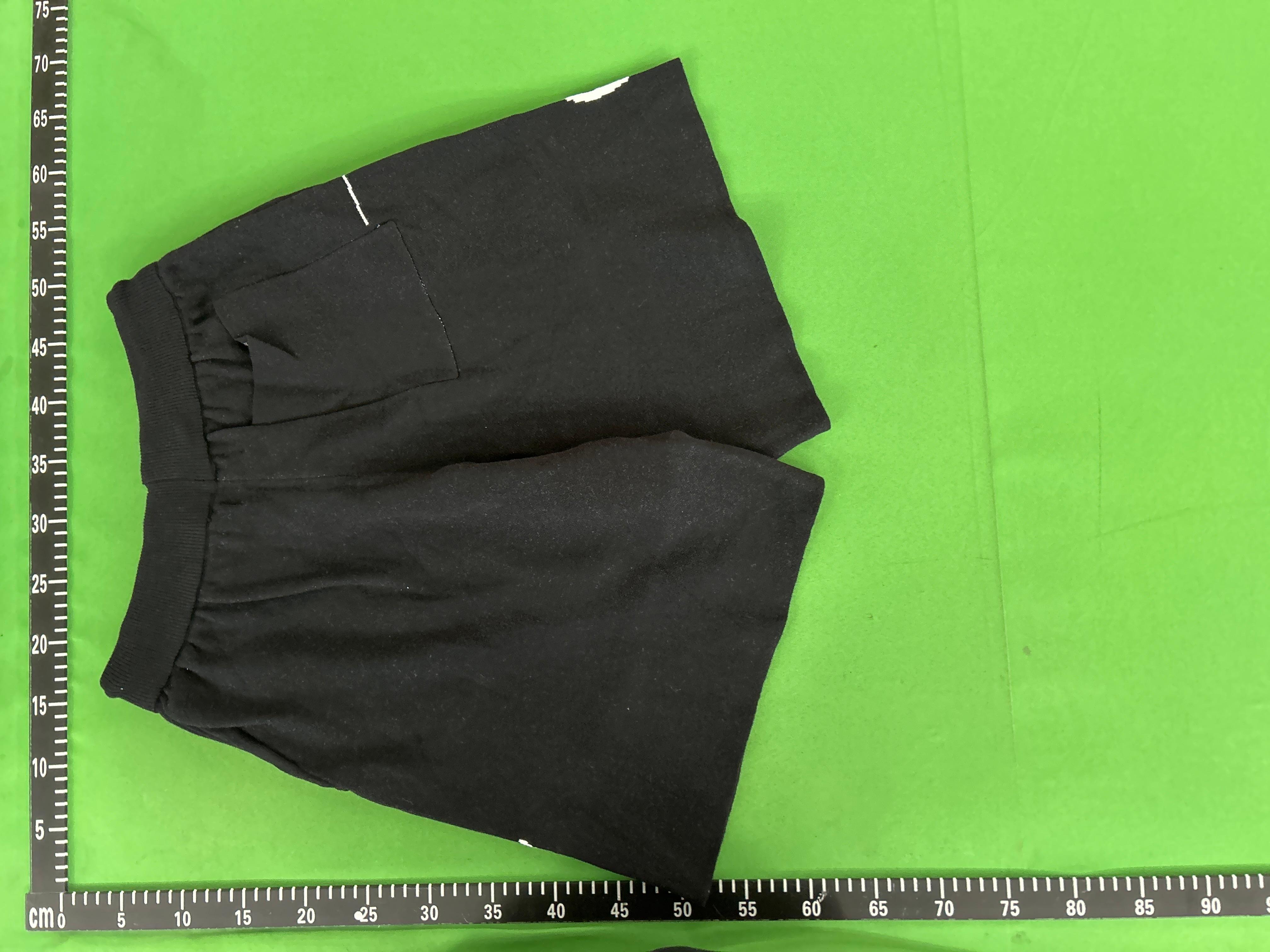 Foto QC 8 de Rhude Sweat Shorts Script Logo Knit Black