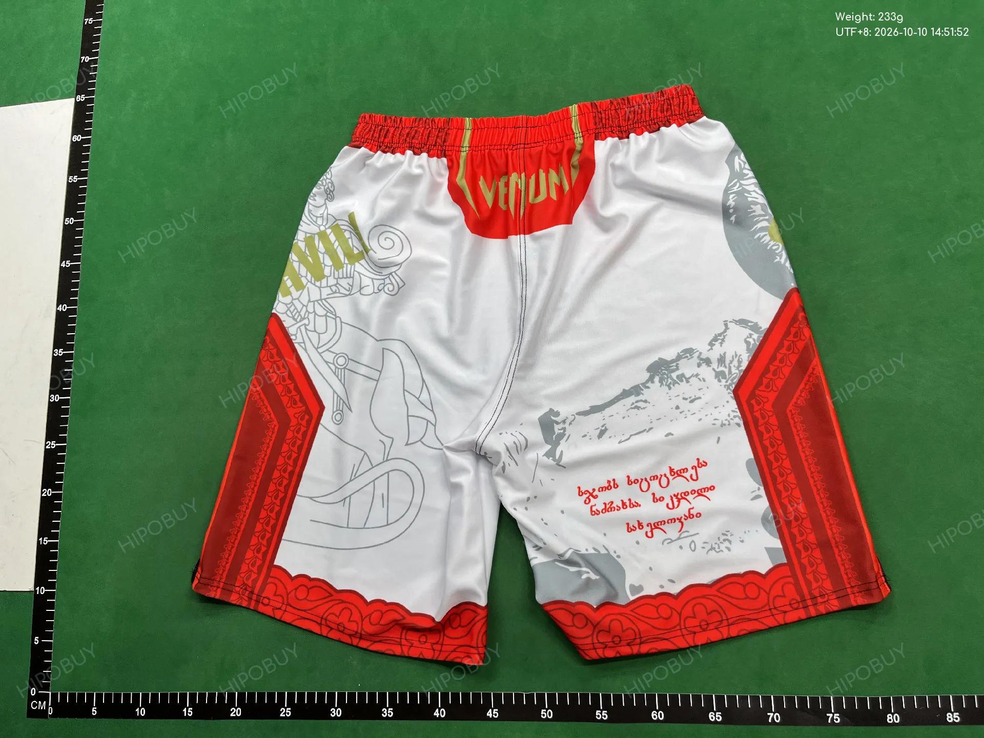 Foto QC 7 de Venum UFC Islam Makhachev Unrivaled Shorts White