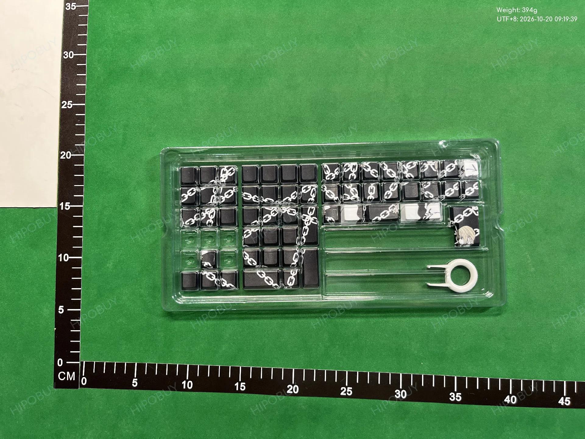 Foto QC 6 de Generic PBT Attack on Titan Levi Keycap Set for Mechanical Keyboards White