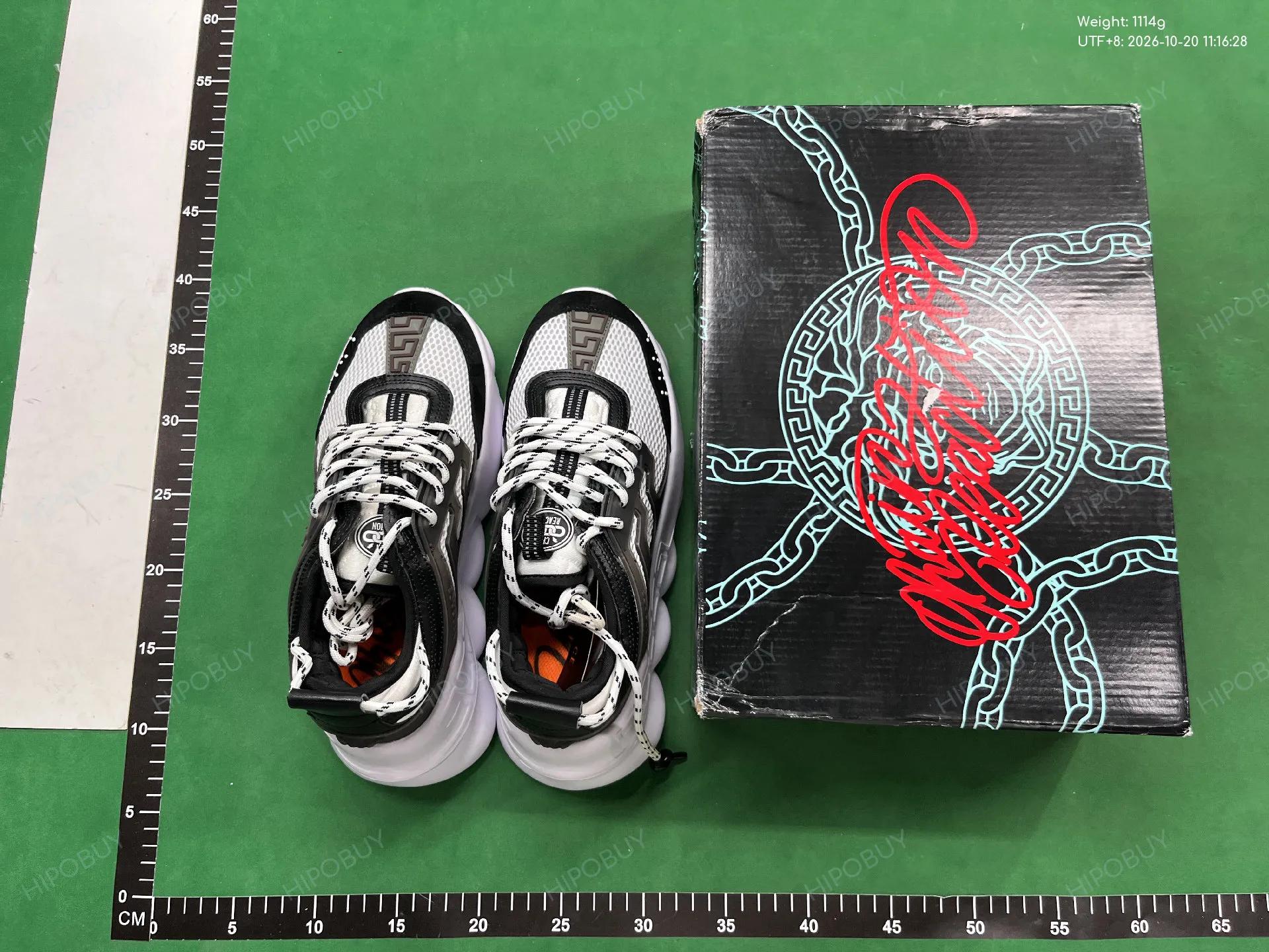 Foto QC 1 de Versace Chain Reaction Low Black White