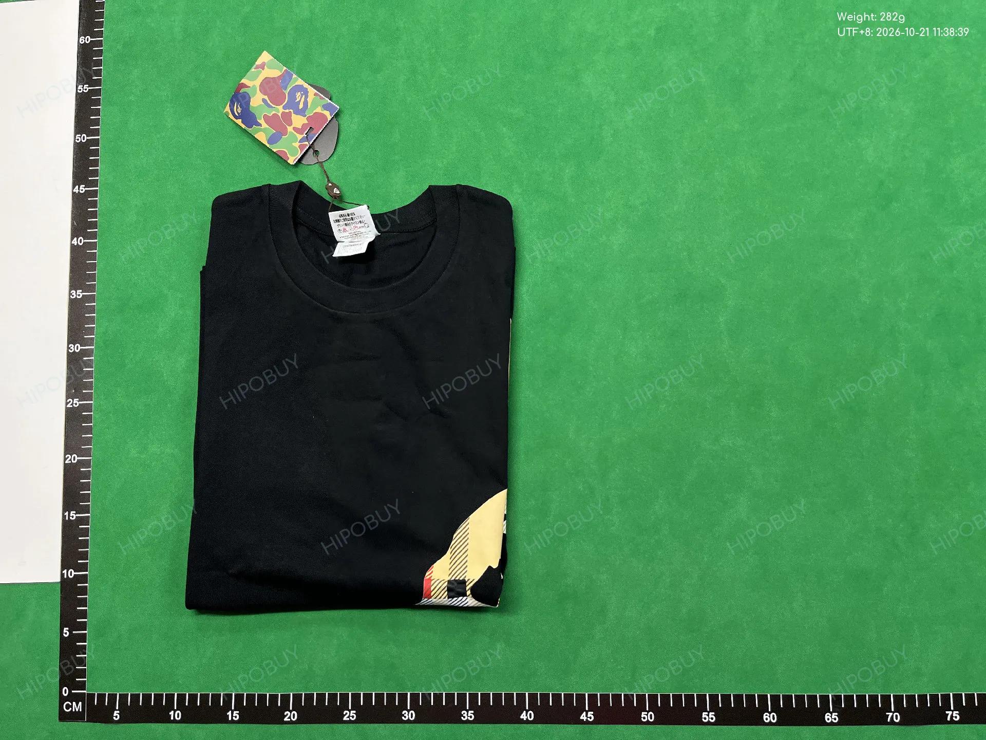 Foto QC 8 de BAPE ABC Camo Tee Side Big Ape Head Navy