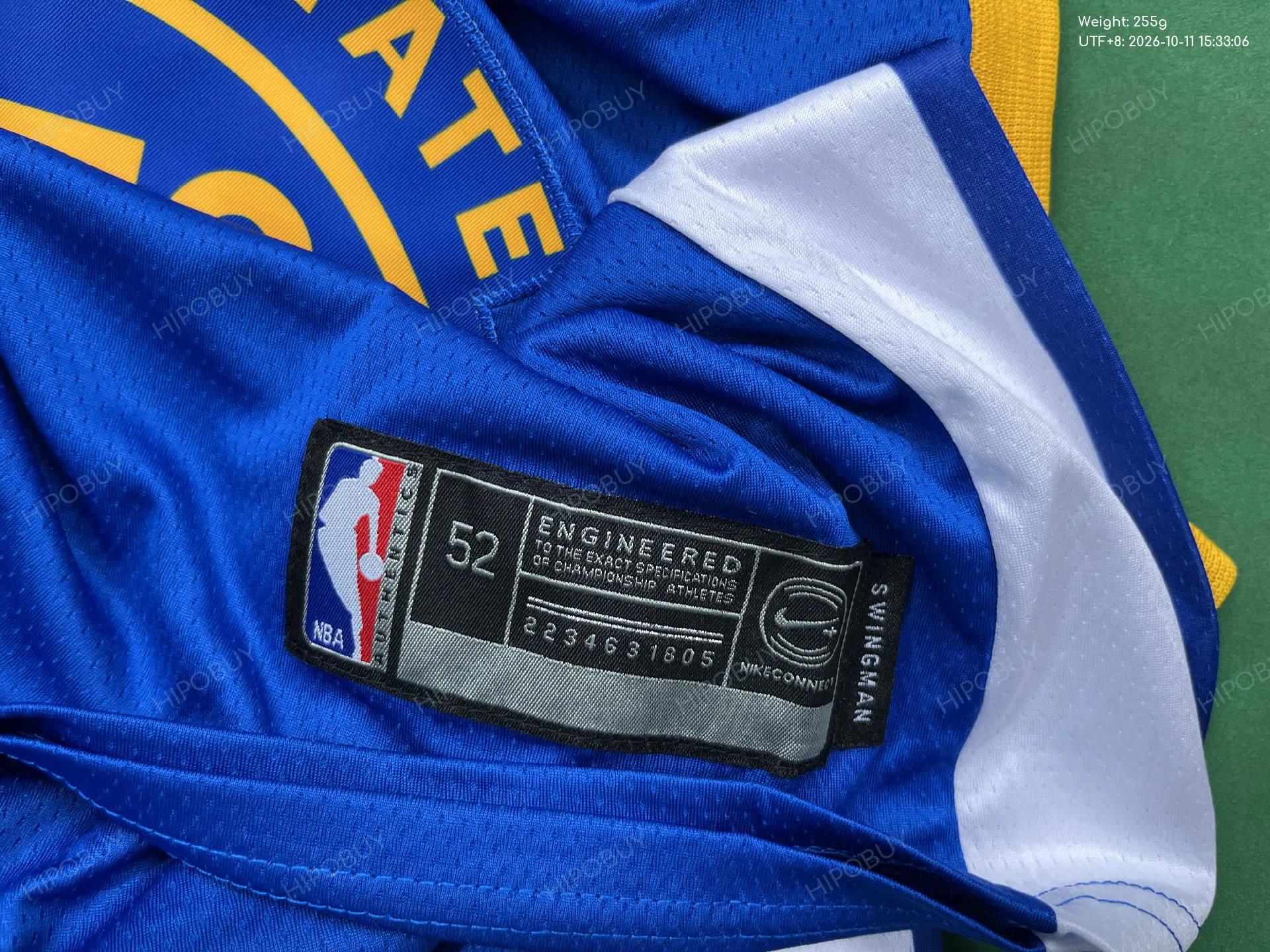 Foto QC 1 de Nike x Golden State Warriors 2023 Icon Edition Jersey Royal Blue