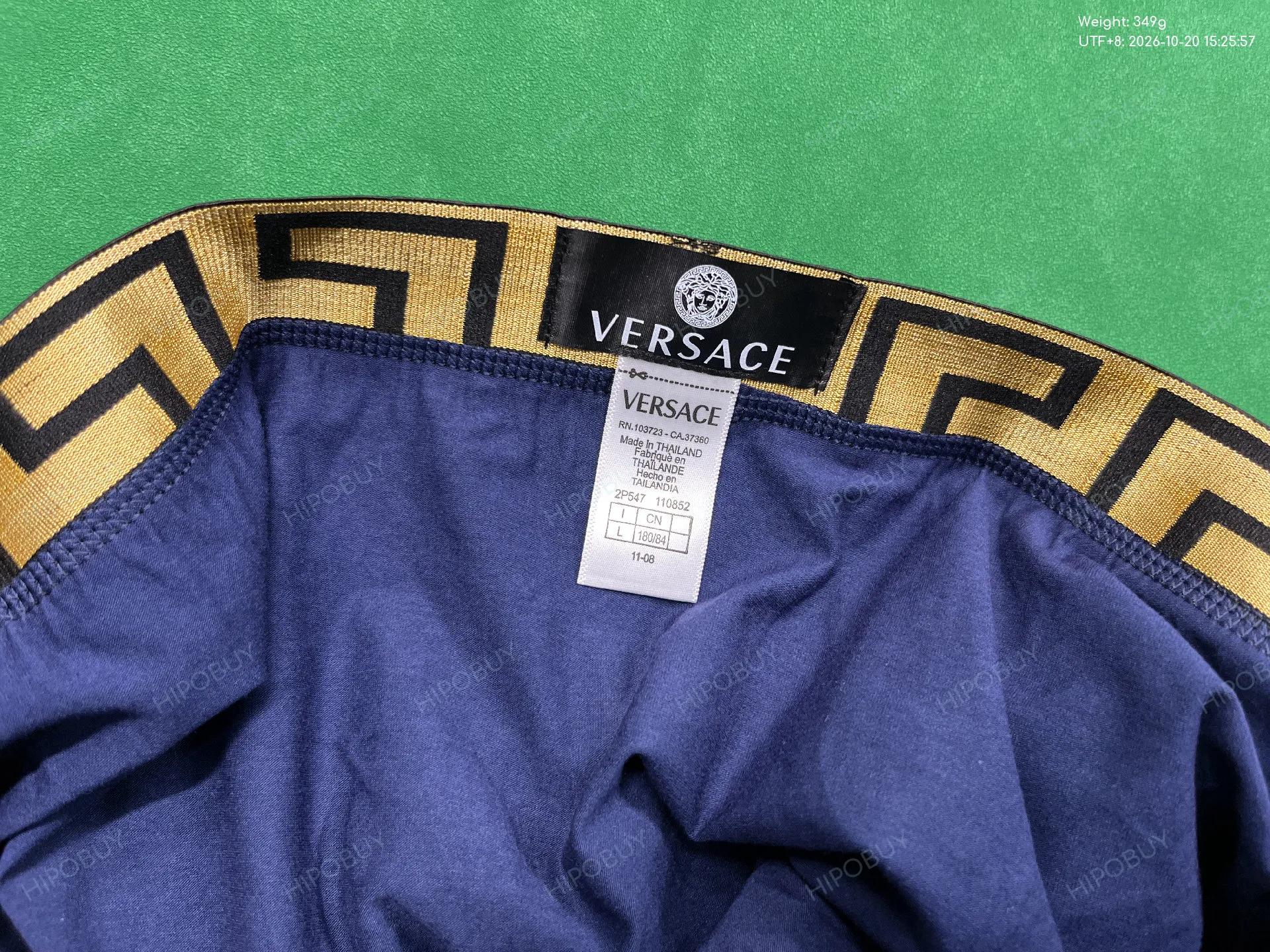 Foto QC 1 de Versace Underwear Cotton Boxer Briefs Red