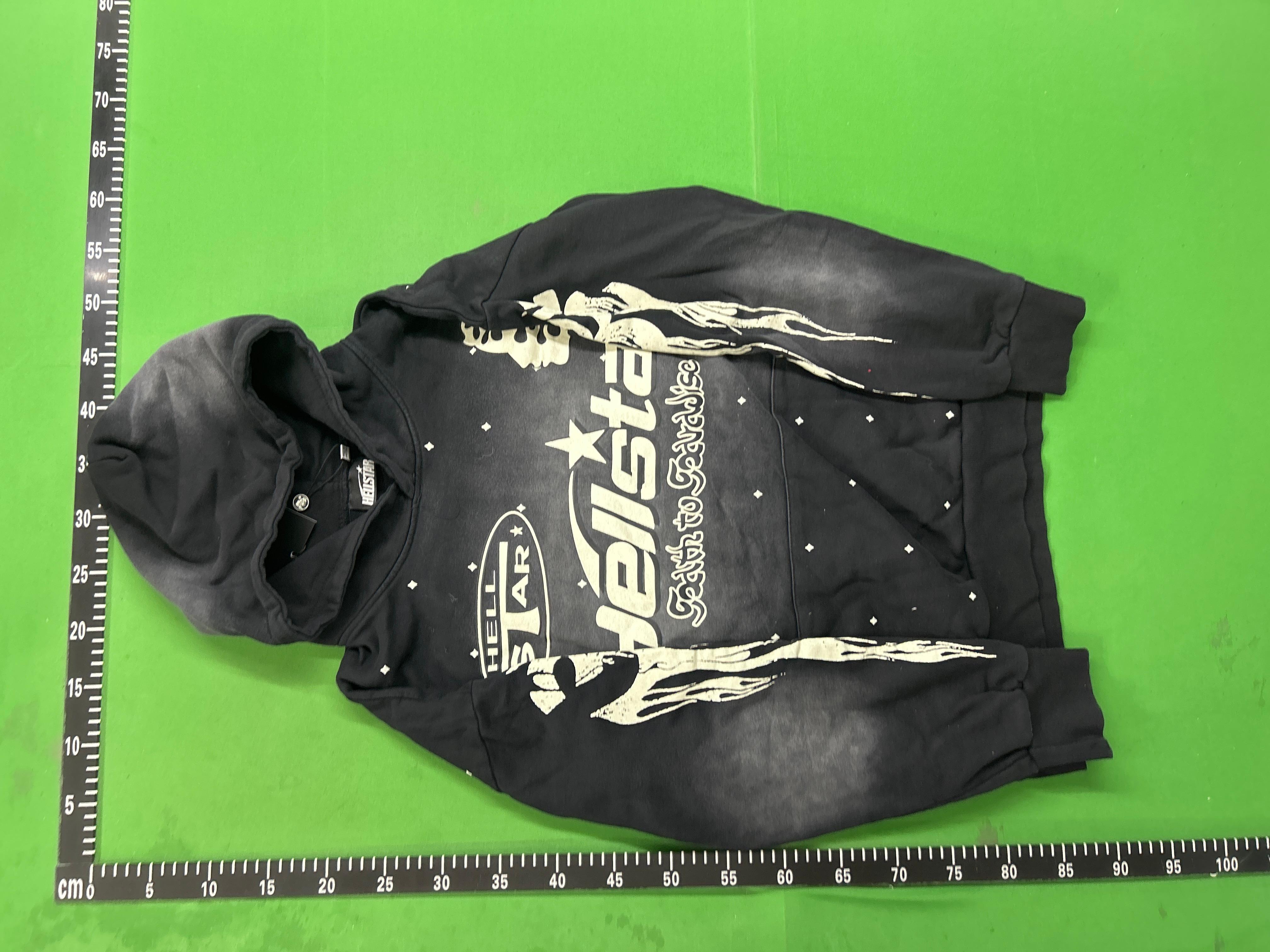 Foto QC 1 de Hellstar Hoodie Faith to Paradise Washed Black
