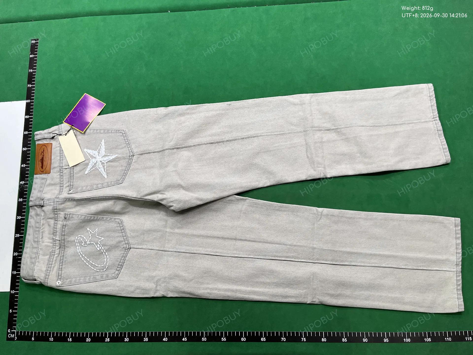 Foto QC 7 de Corteiz C-Star Stitch-Down Denim Jacket Black