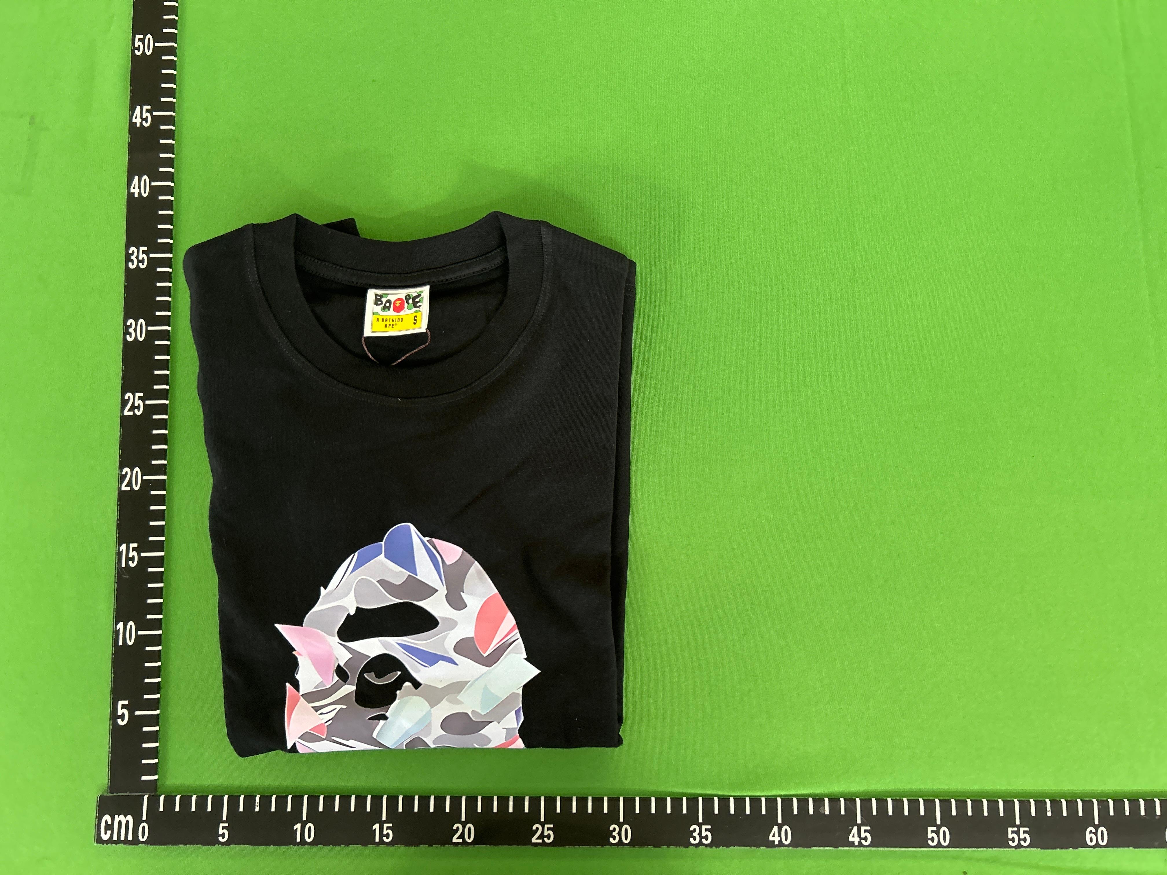 Foto QC 6 de BAPE T-shirt Moon Ape Head Black