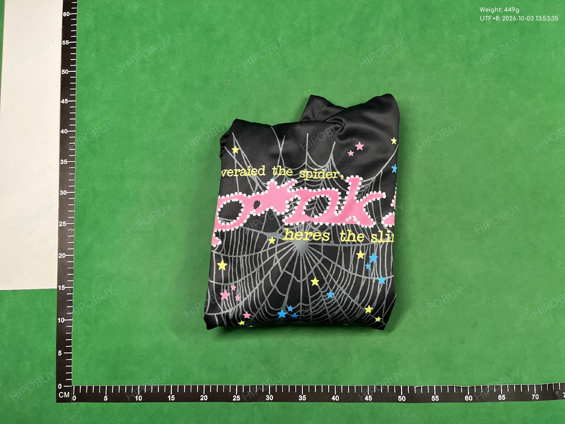 Foto QC 4 de Sp5der Web Hoodie Charcoal