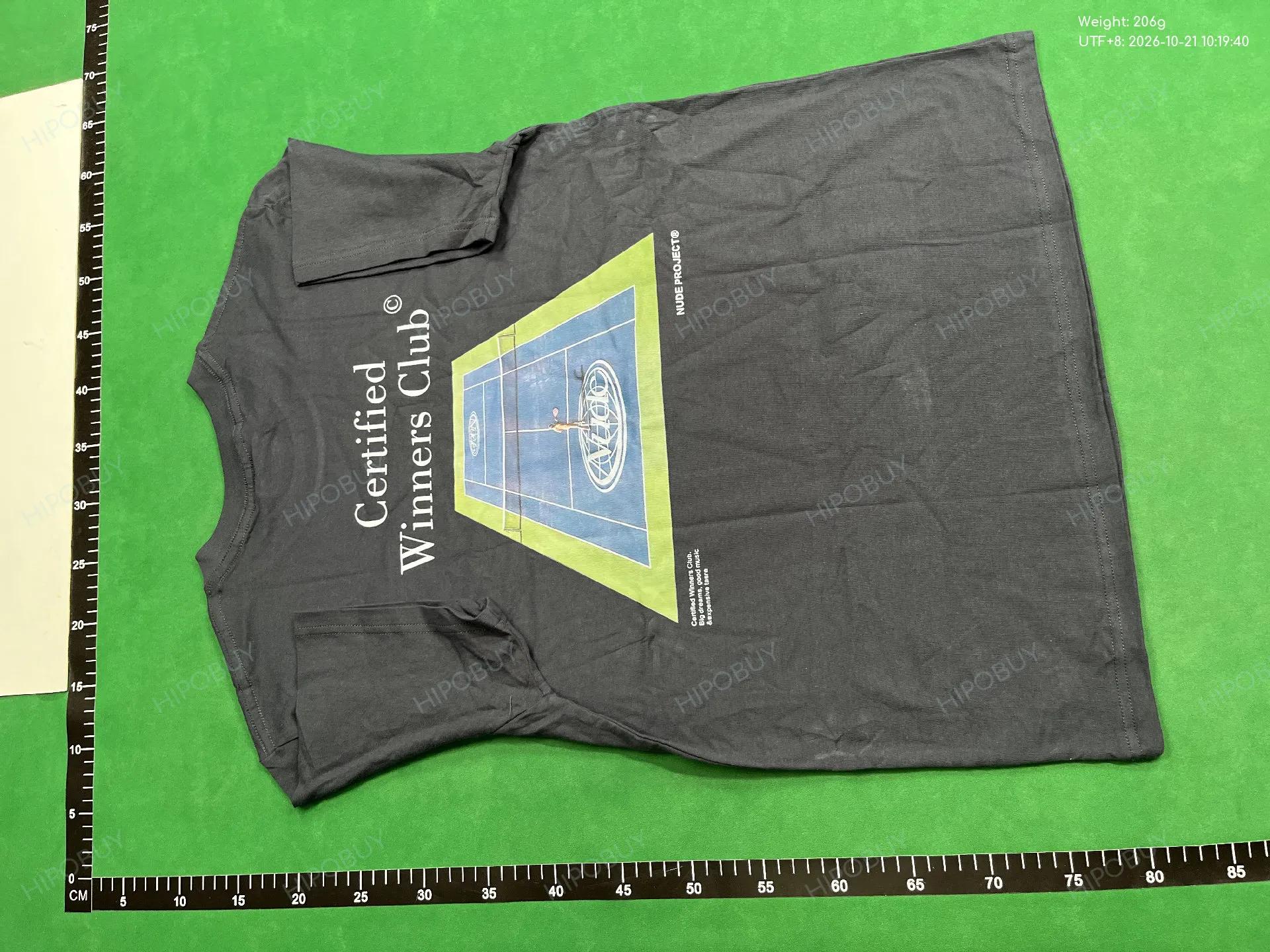 Foto QC 7 de Nude Project World Tour T-shirt B.A.Y.A Graphic Black
