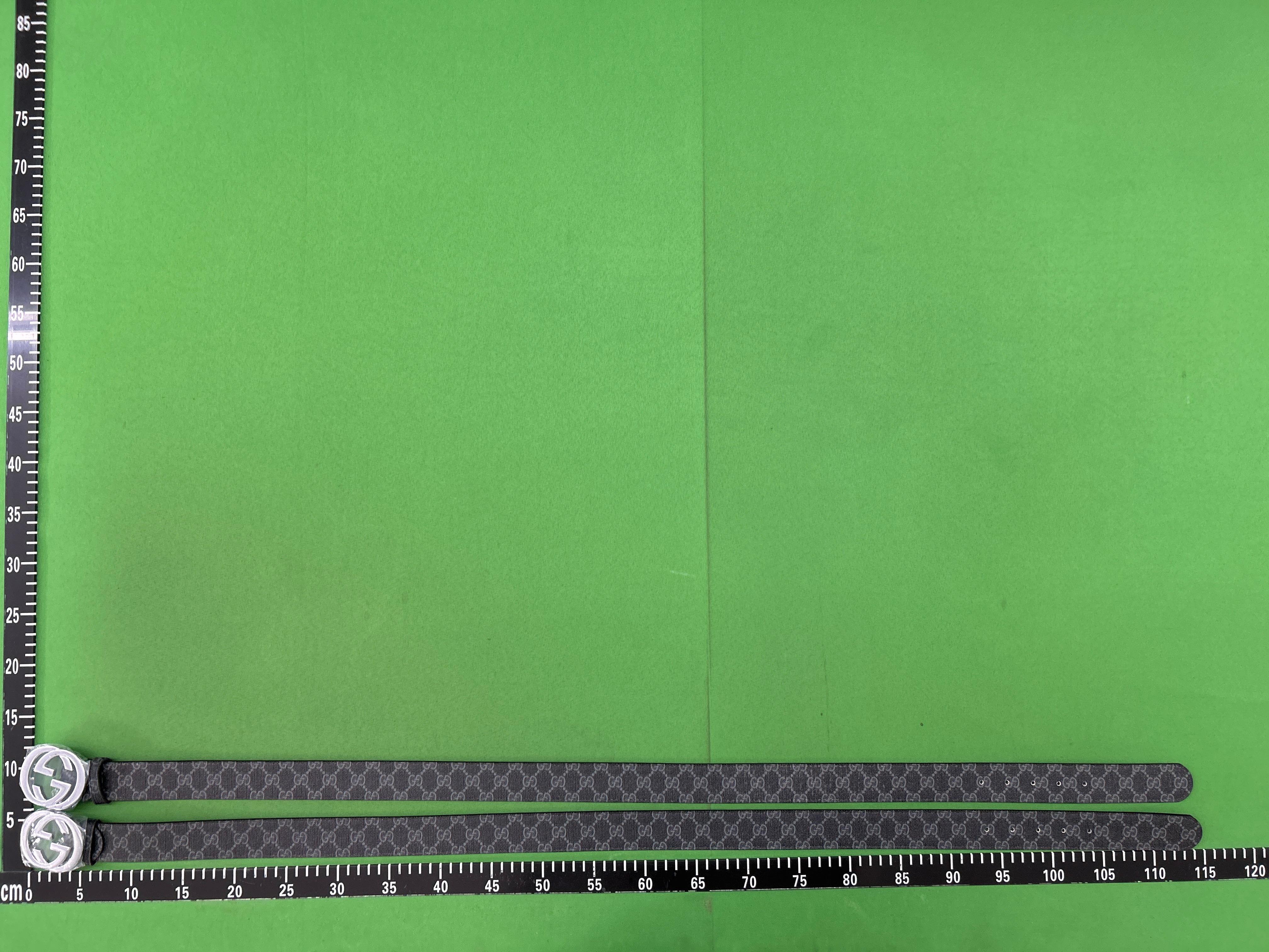 Foto QC 5 de Gucci Interlocking G Belt Black GG Supreme
