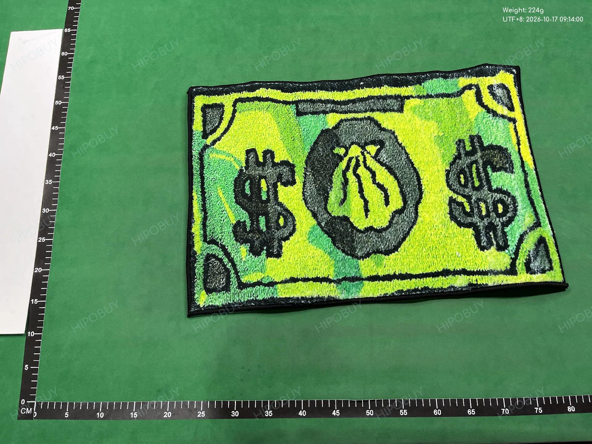 Foto QC 1 de Dollar Bill Rug Green