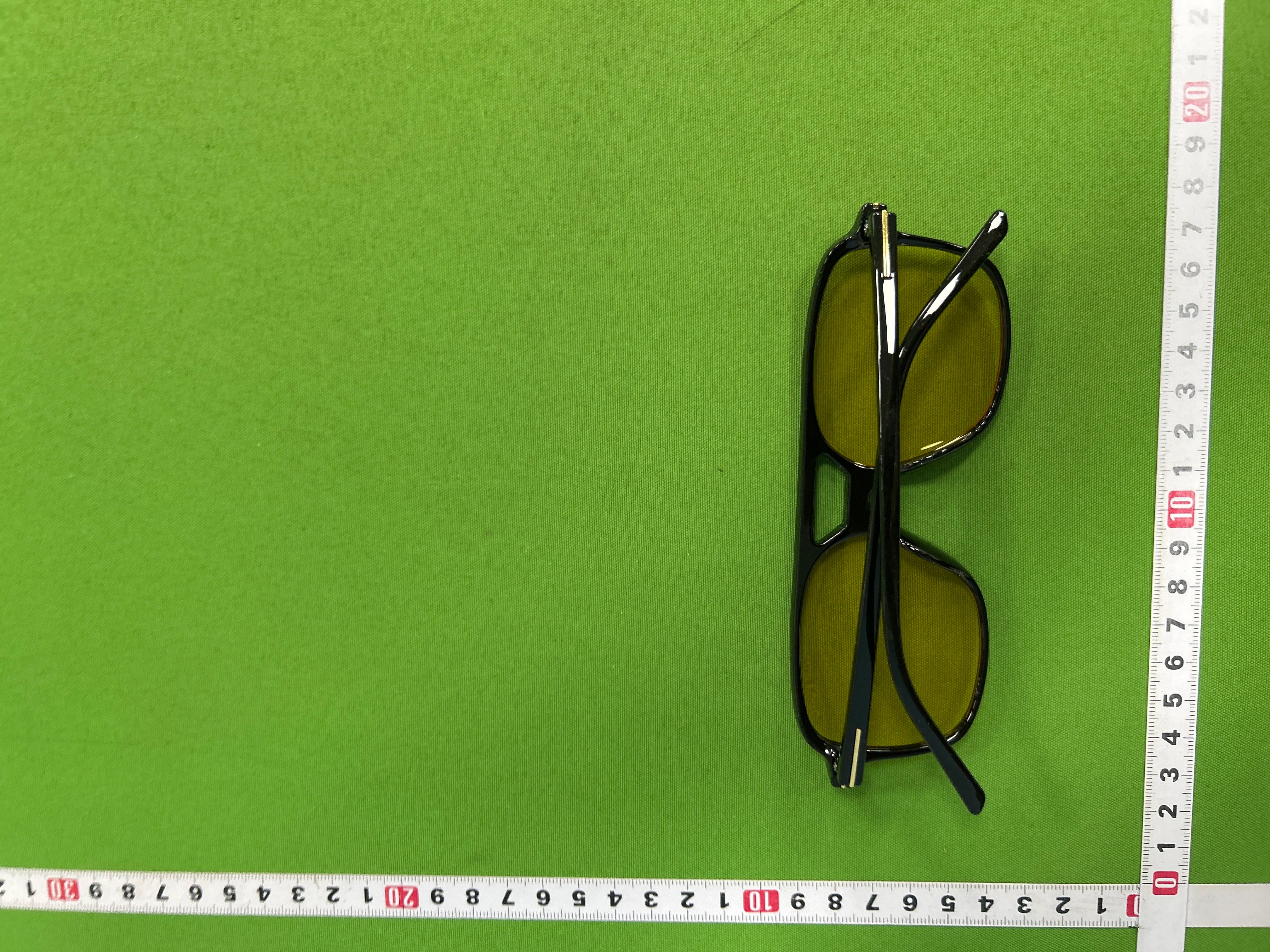Foto QC 7 de Other Square-Frame Acetate Sunglasses Havana Green (6156)