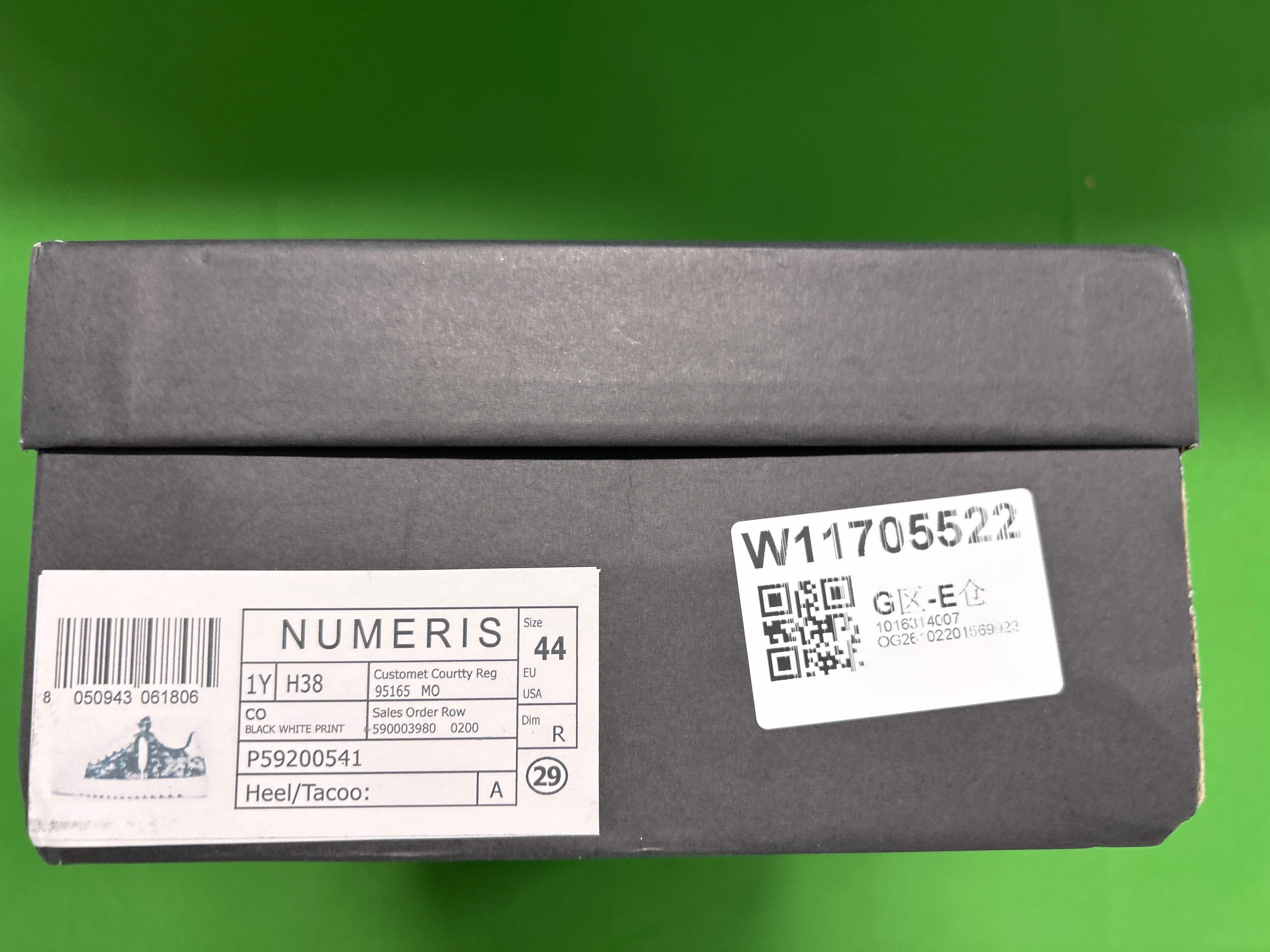 Foto QC 7 de Numeris Board Shoe Low Black Silver Splatter