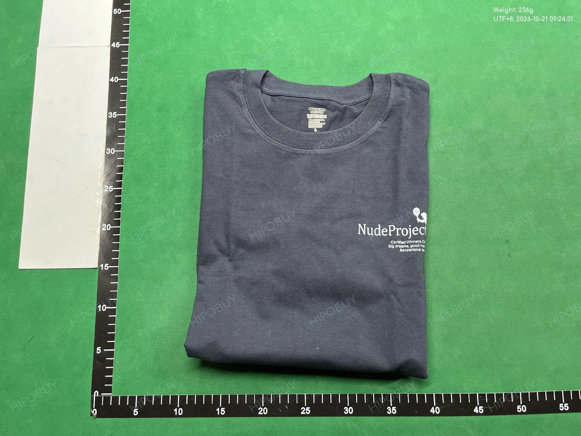 Foto QC 4 de Nude Project World Tour T-shirt B.A.Y.A Graphic Black