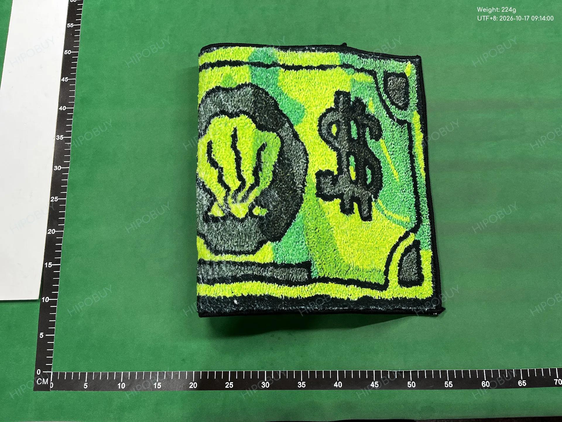Foto QC 3 de Dollar Bill Rug Green
