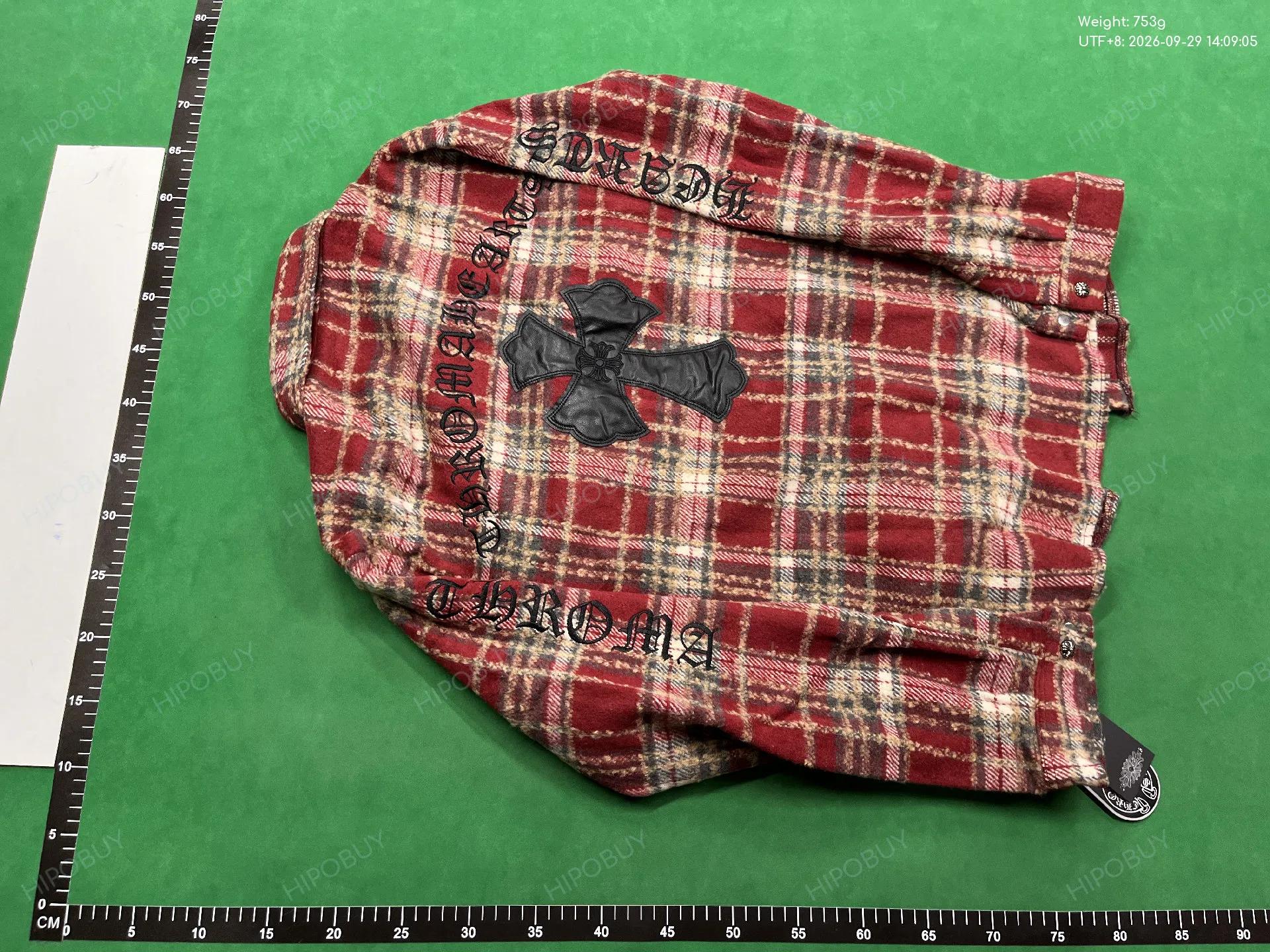 Foto QC 3 de Unbranded Flannel Jacket Plaid Black Brown