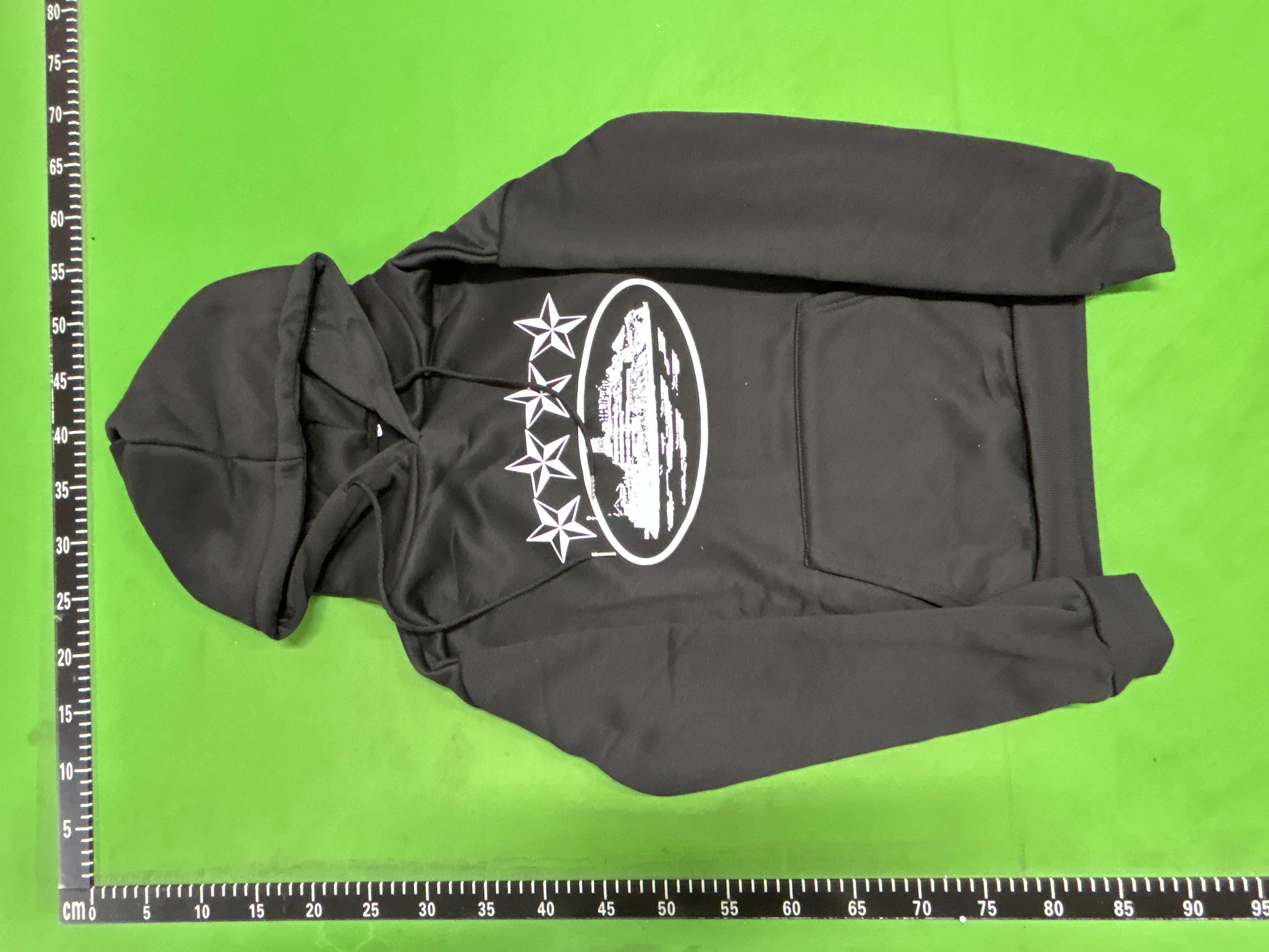 Foto QC 6 de Corteiz Alcatraz Hoodie Starz Baby Blue