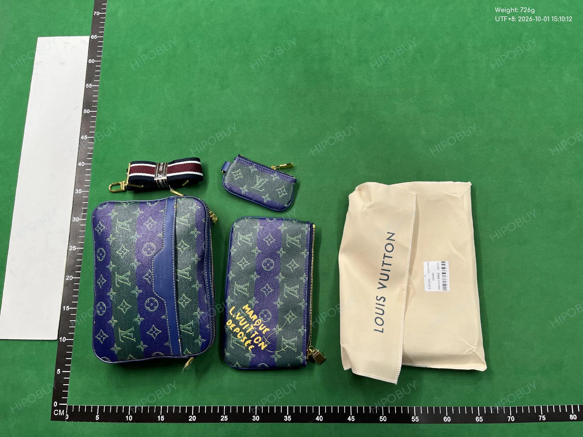 Foto QC 6 de Louis Vuitton Trio Messenger Monogram Ink
