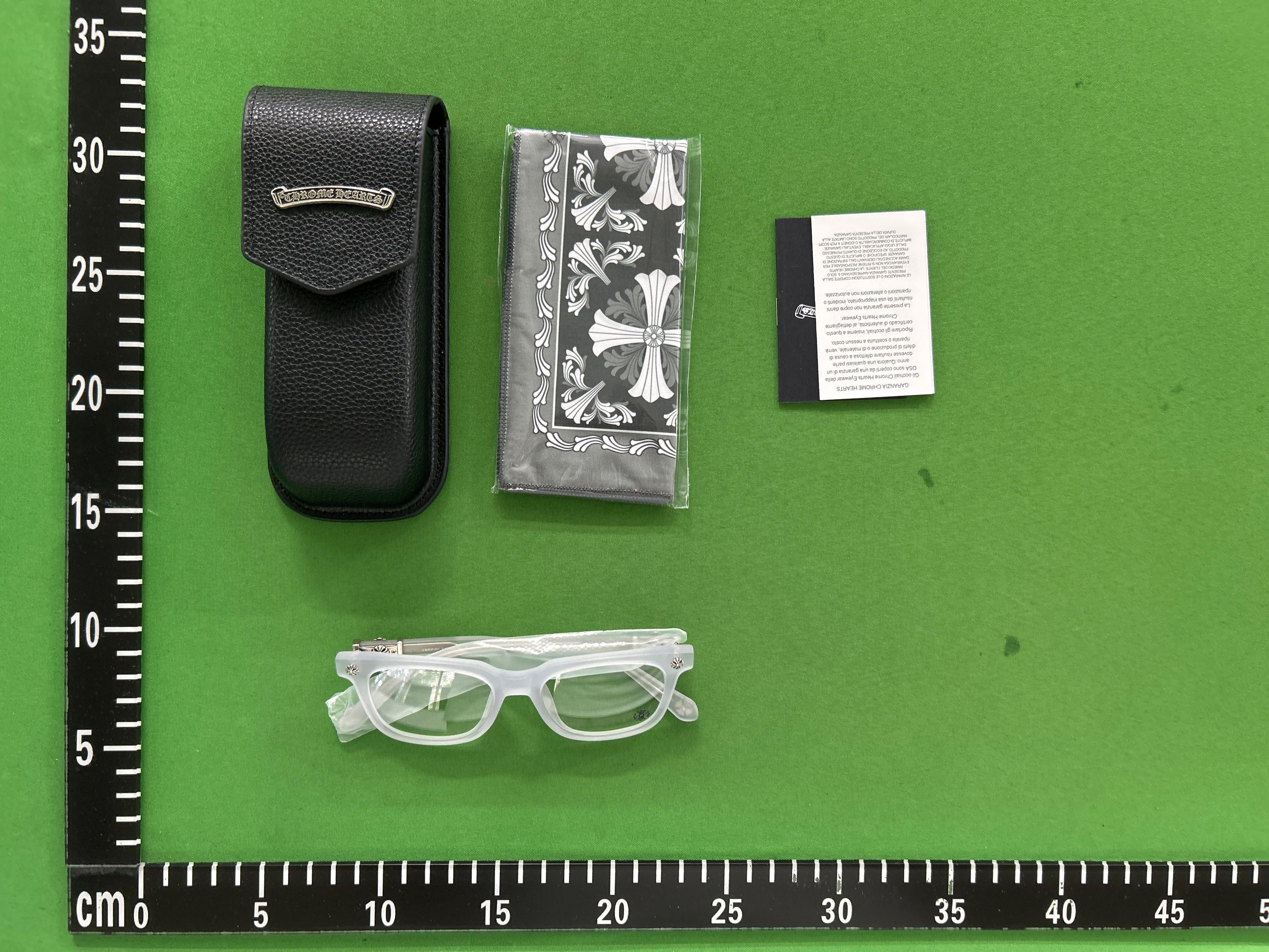Foto QC 6 de Chrome Hearts Square-Frame COX UCKER Acetate Sunglasses Matte Black Black (COX UCKER)