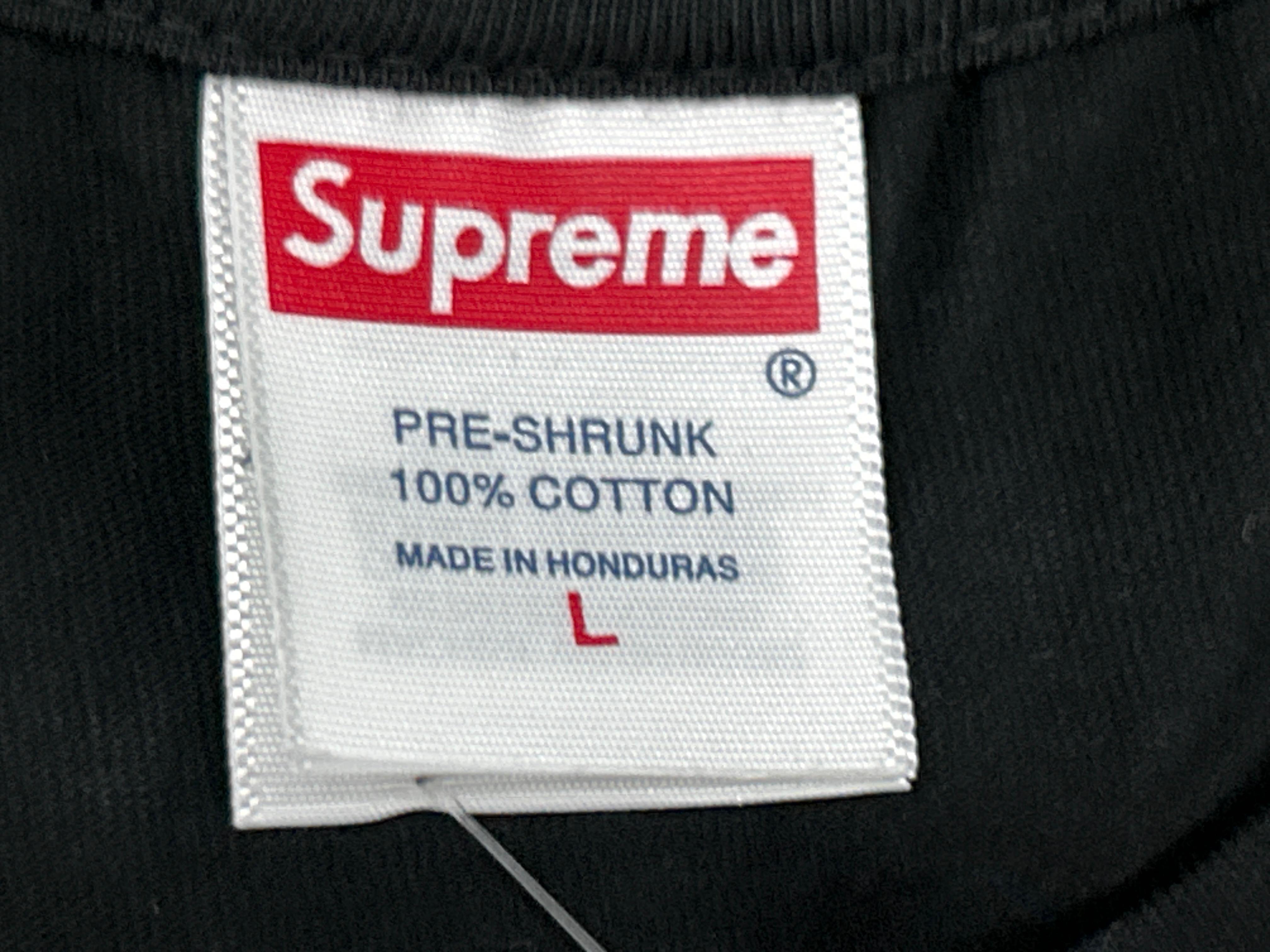Foto QC 6 de Supreme Swarovski Box Logo Tee White