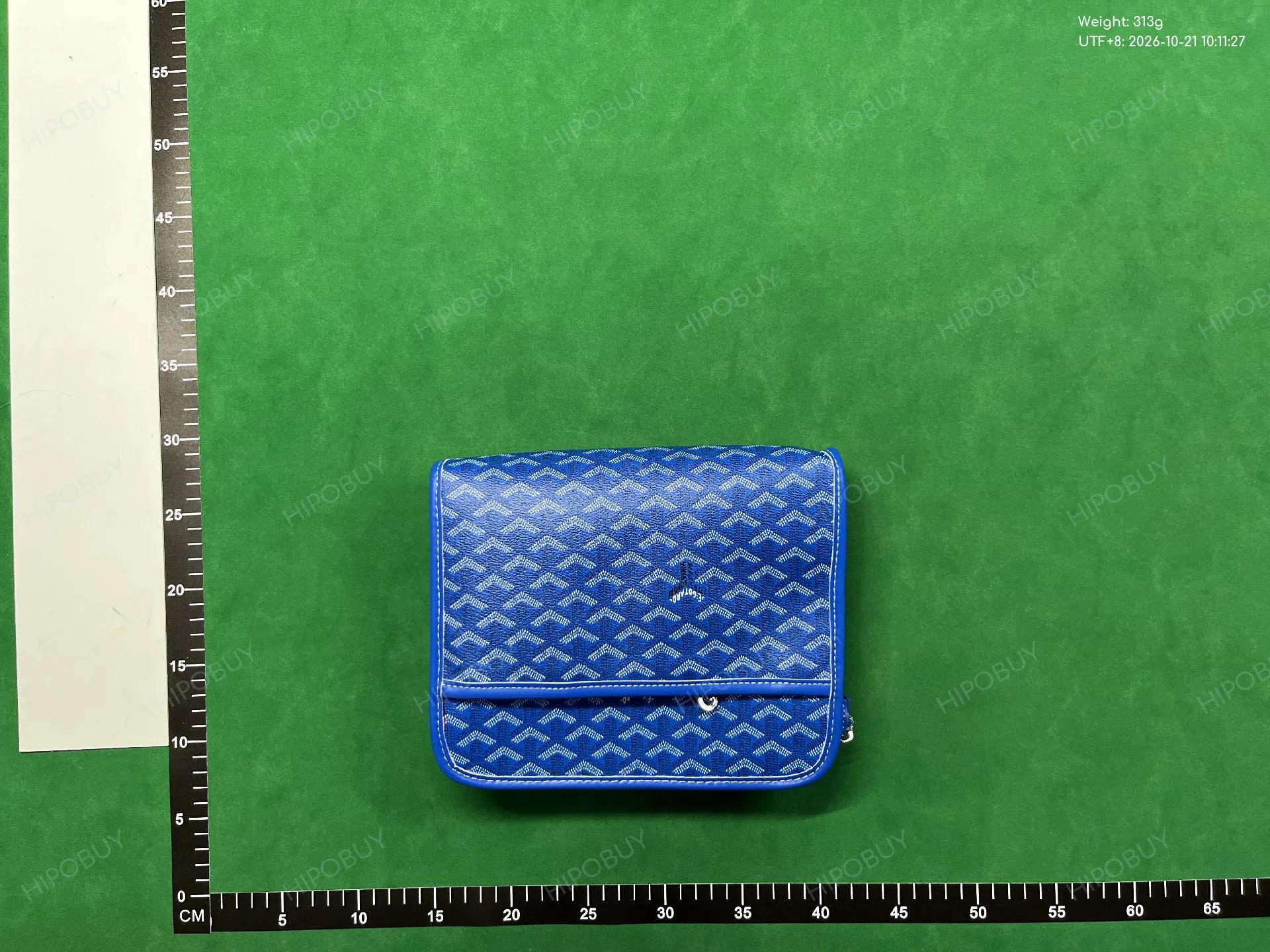 Foto QC 8 de Goyard Jouvence Toiletry Bag MM Black/Tan Goyardine Canvas