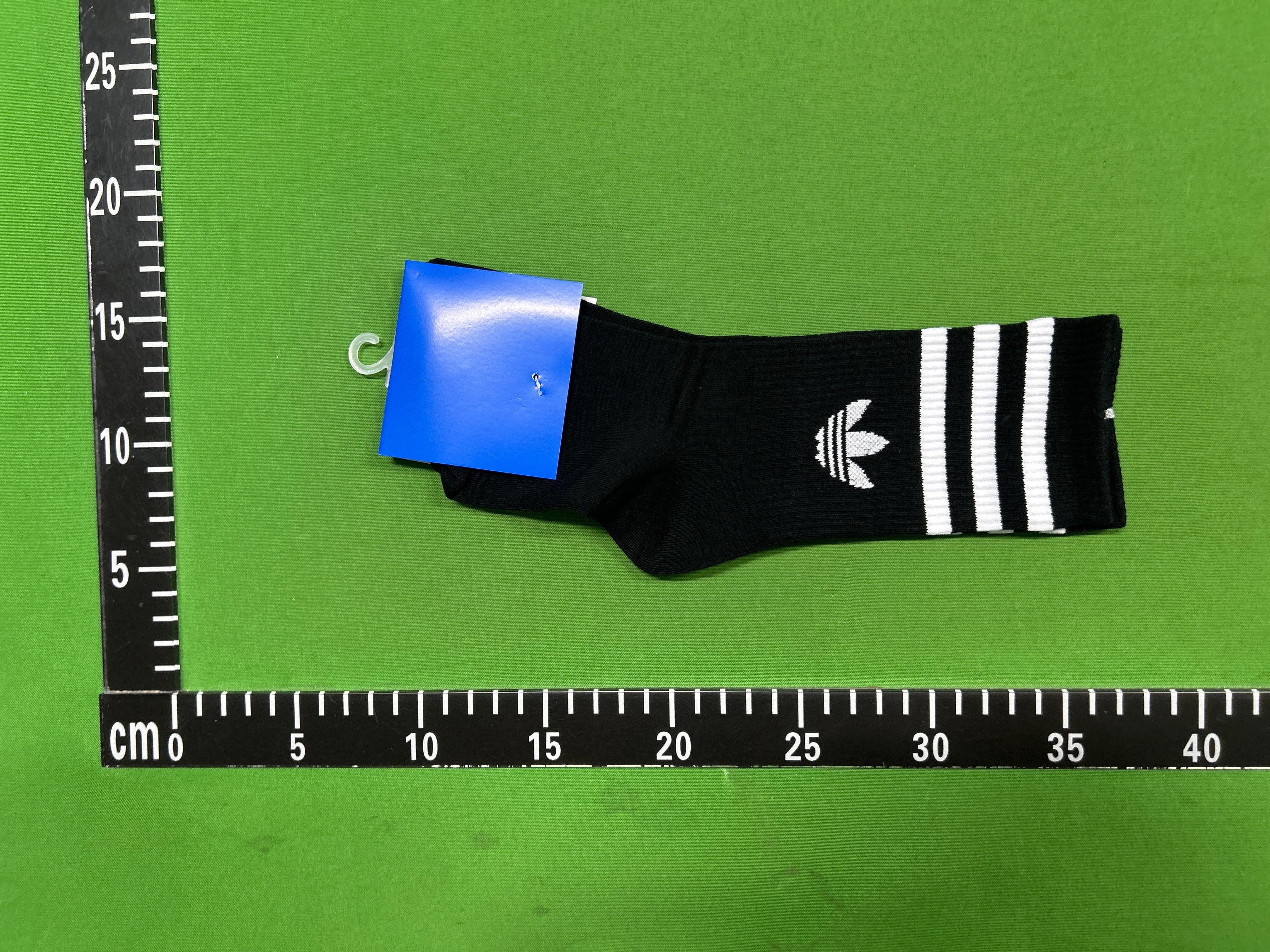 Foto QC 4 de adidas Originals Crew Socks 3-Stripes Trefoil White Black