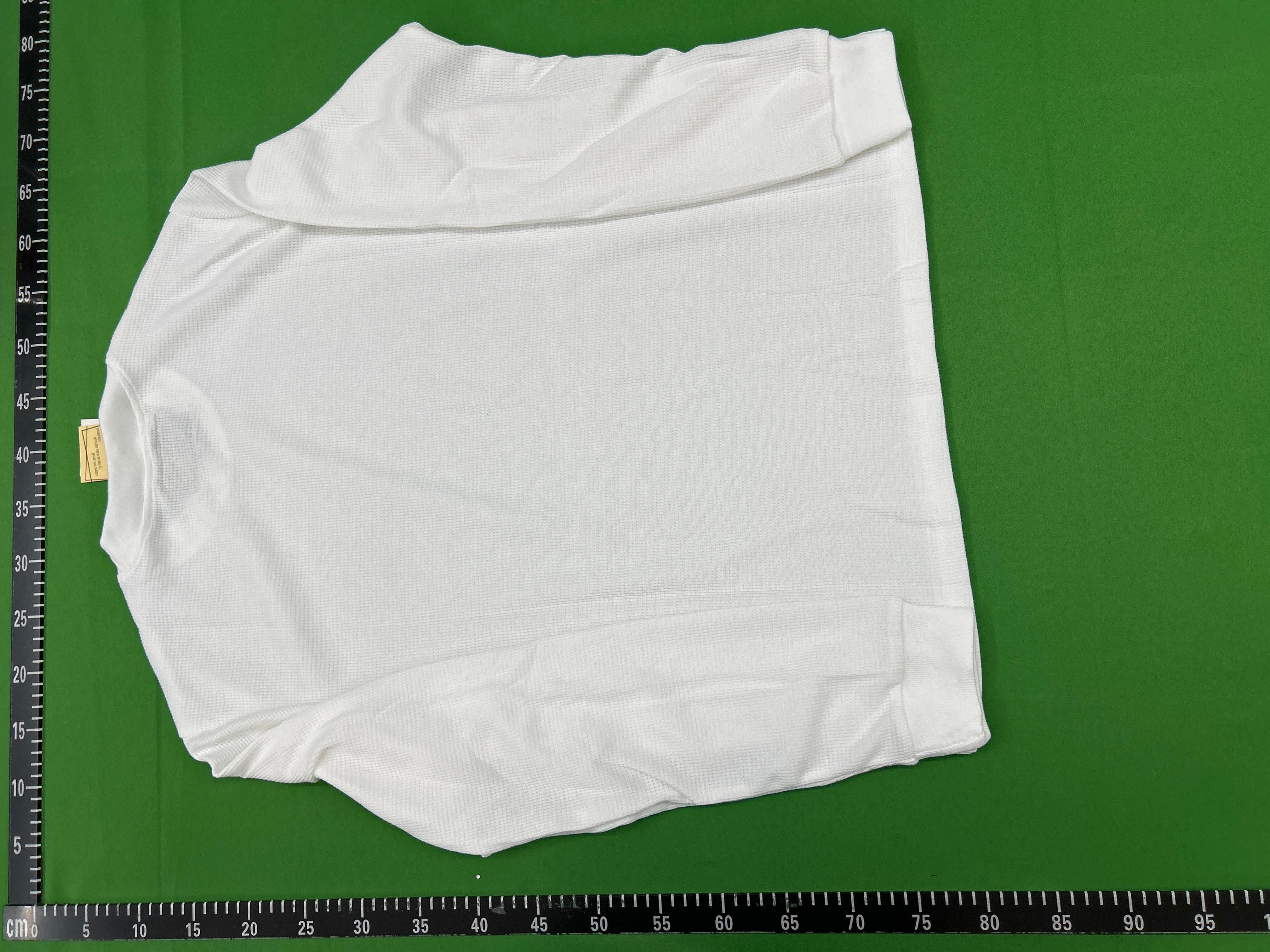 Foto QC 8 de Corteiz Alcatraz T-shirt Raglan Script White Olive