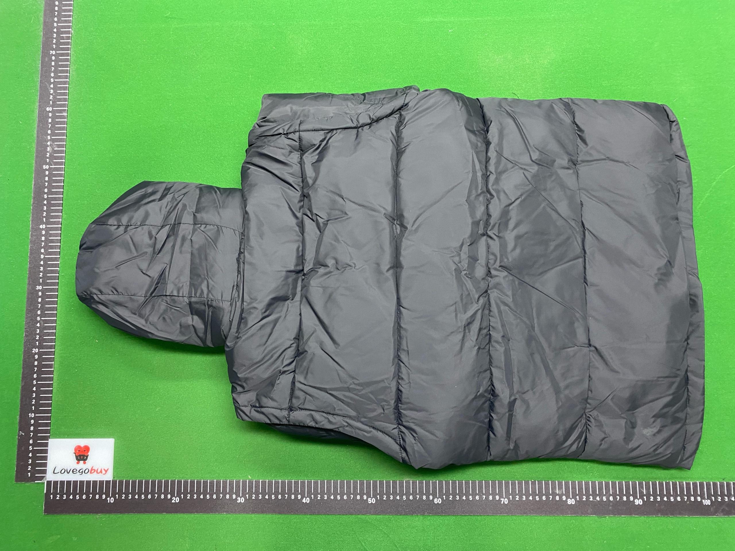 Foto QC 3 de Fendi FF Logo Down Puffer Jacket Orange