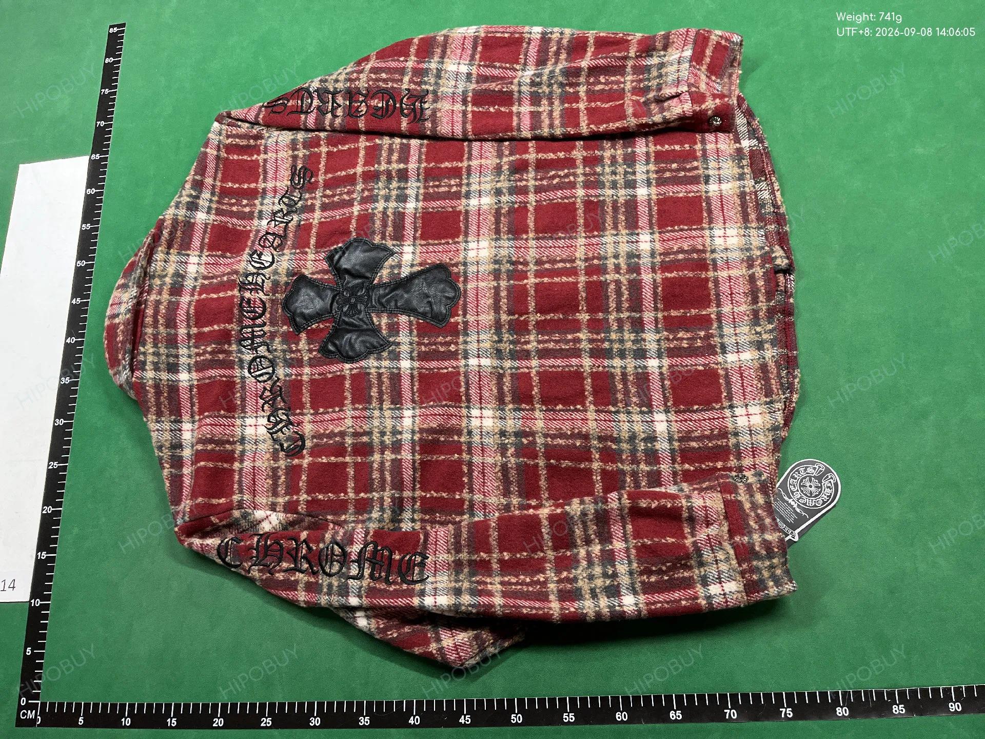 Foto QC 7 de Unbranded Flannel Jacket Plaid Black Brown