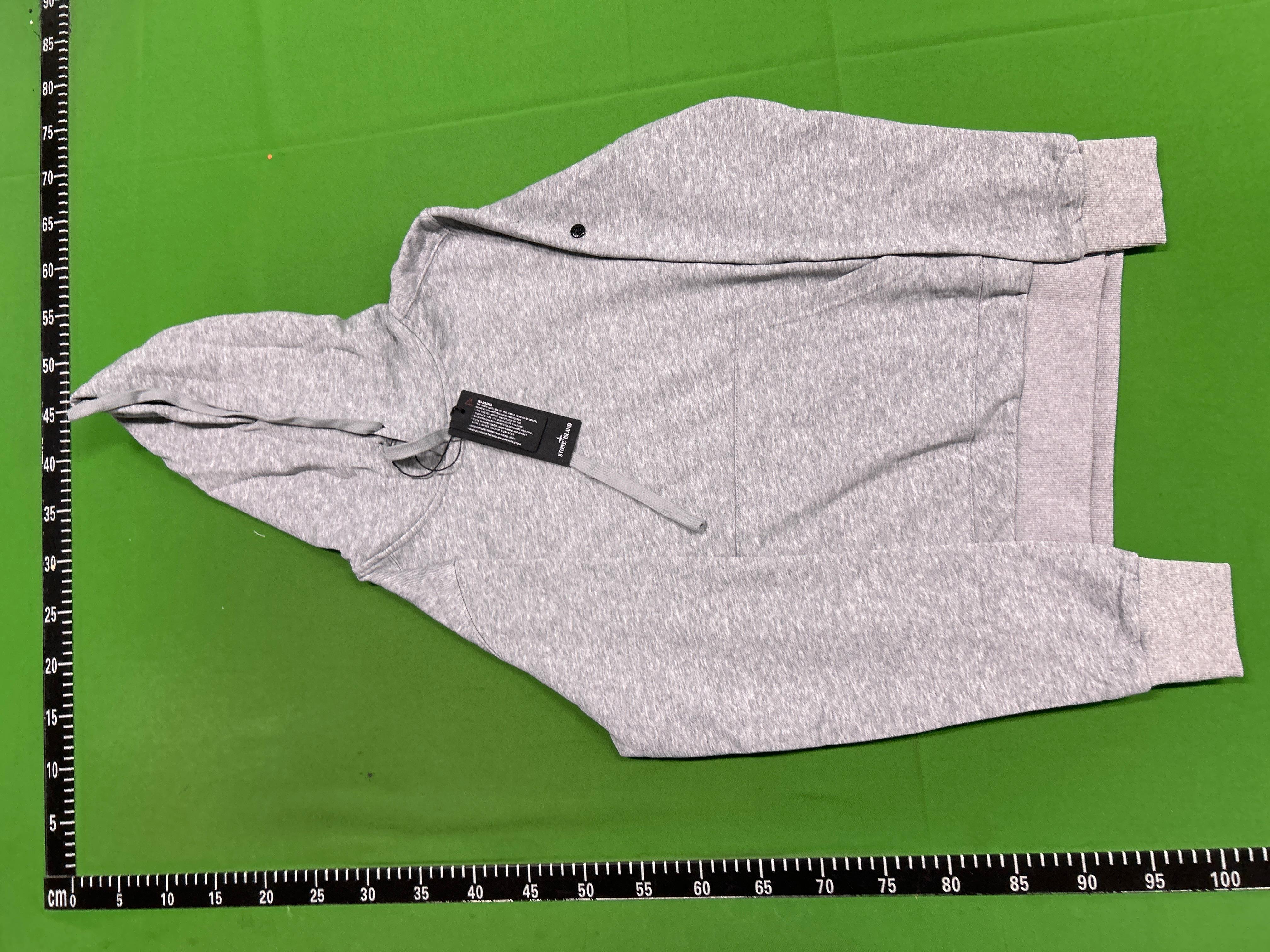 Foto QC 2 de Stone Island Hooded Zip-Up Jacket Cotton Fleece Olive Green