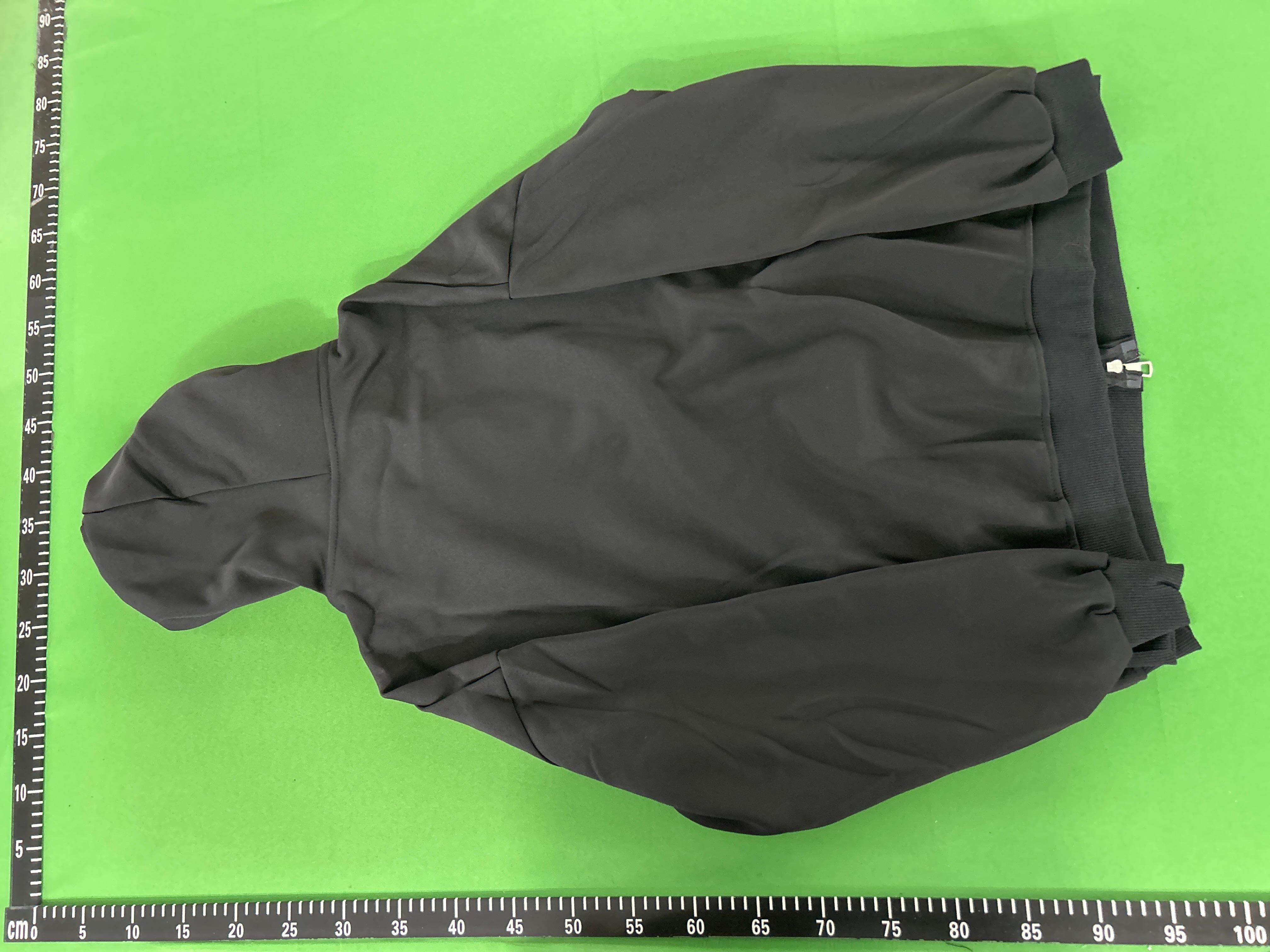 Foto QC 4 de Other Hoodie Jacket Double Zipper Black