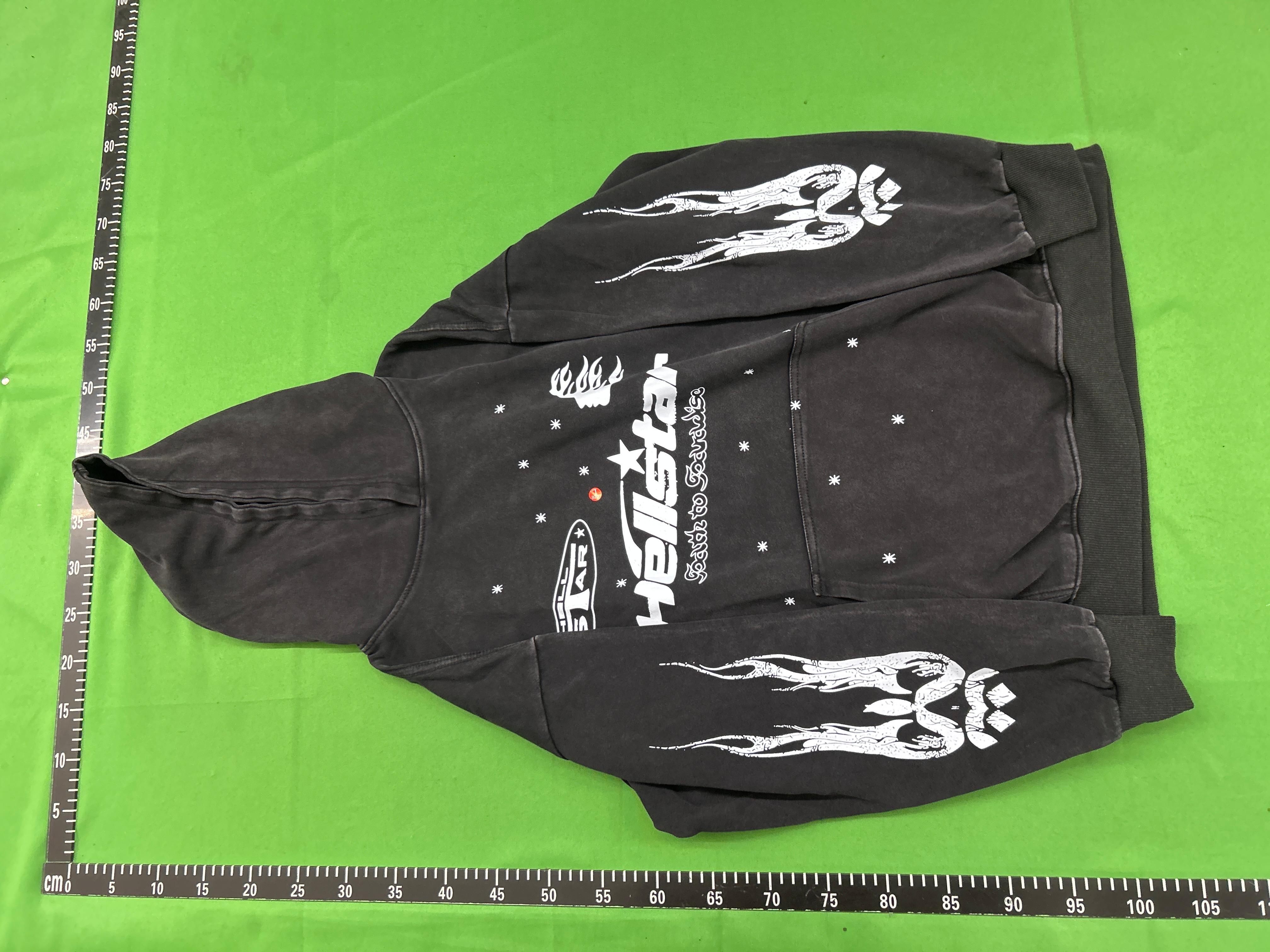 Foto QC 3 de Hellstar Zip Sweater Washed Black