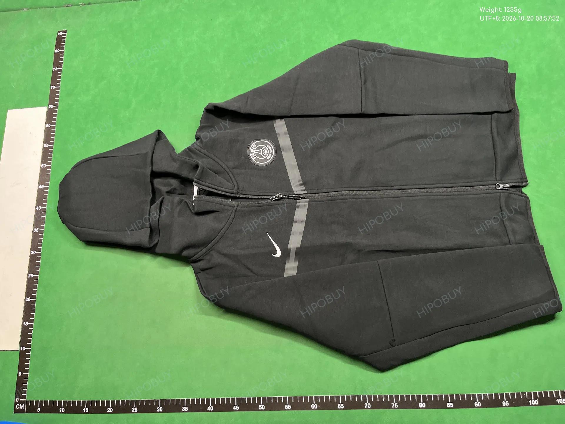 Foto QC 6 de Nike Paris Saint-Germain Tech Fleece Hoodie Black
