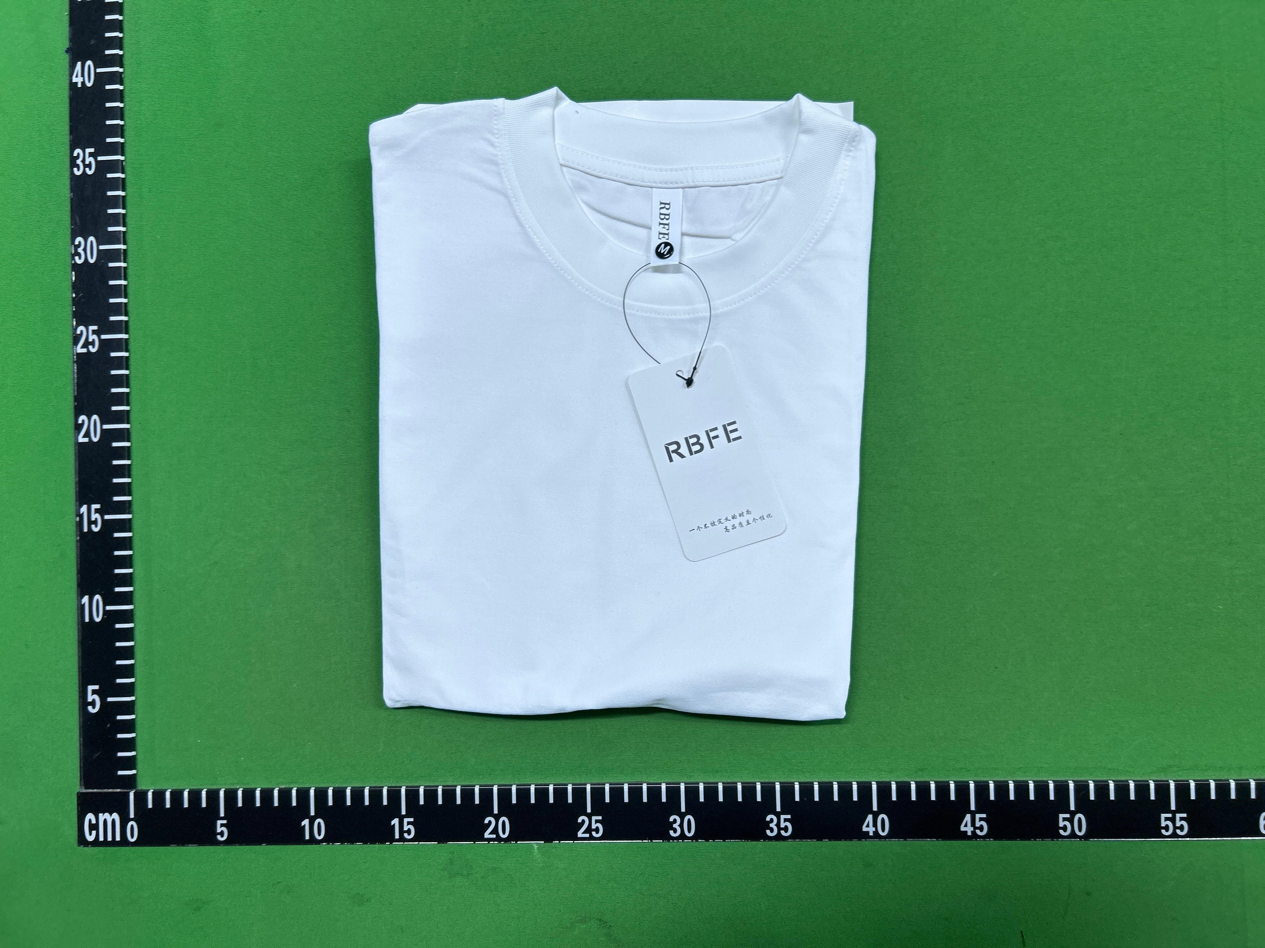 Foto QC 1 de Unbranded T-shirt Slim Fit Round Neck White