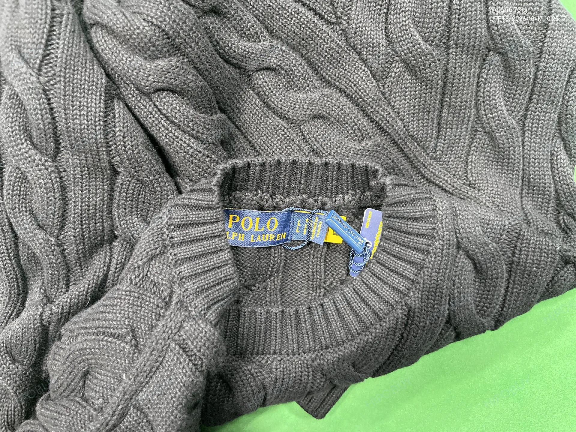 Foto QC 5 de Ralph Lauren Cable Knit Cardigan Navy