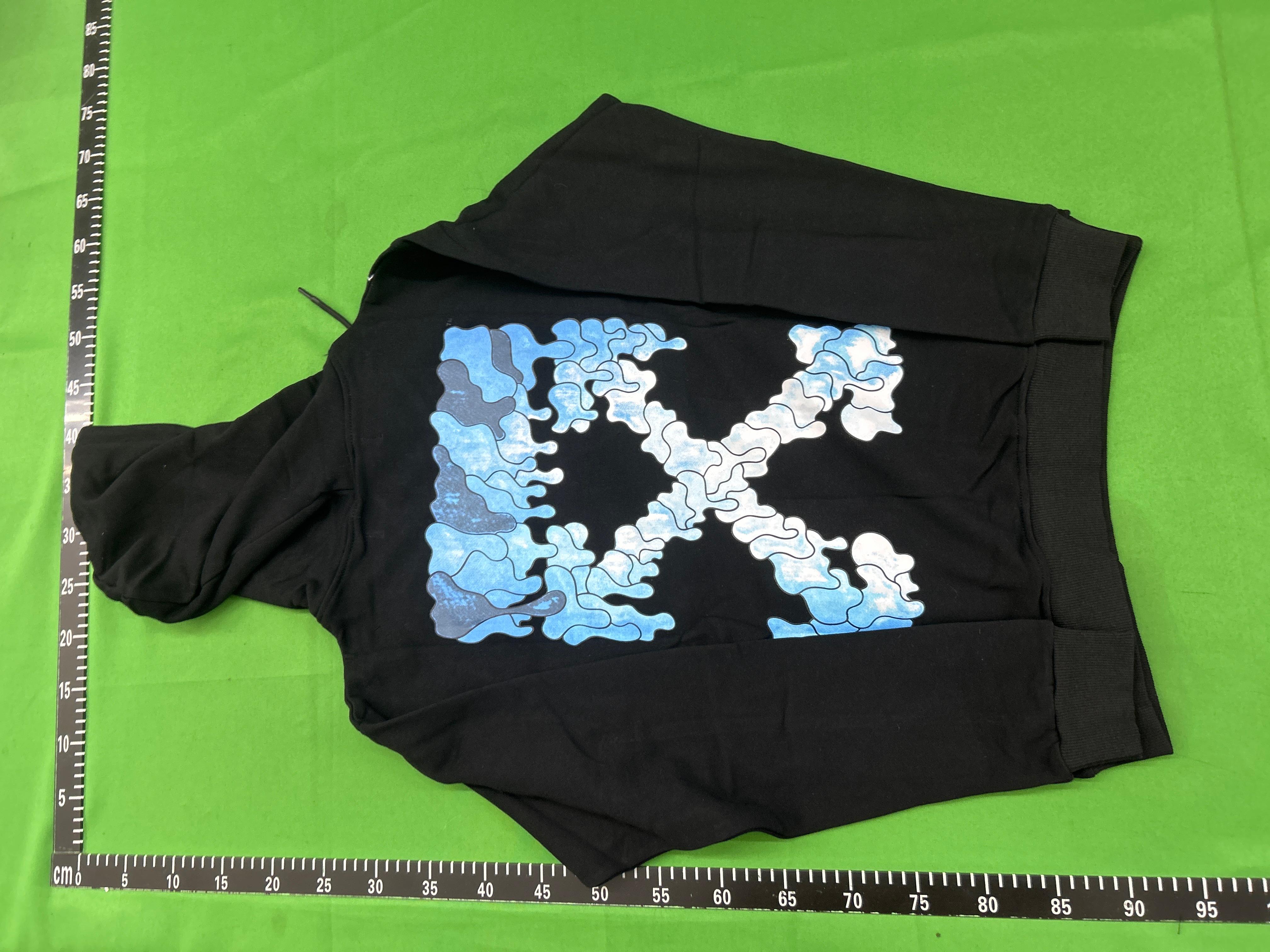 Foto QC 3 de Off-White 99 Tape Hoodie Caravaggio Arrows Black