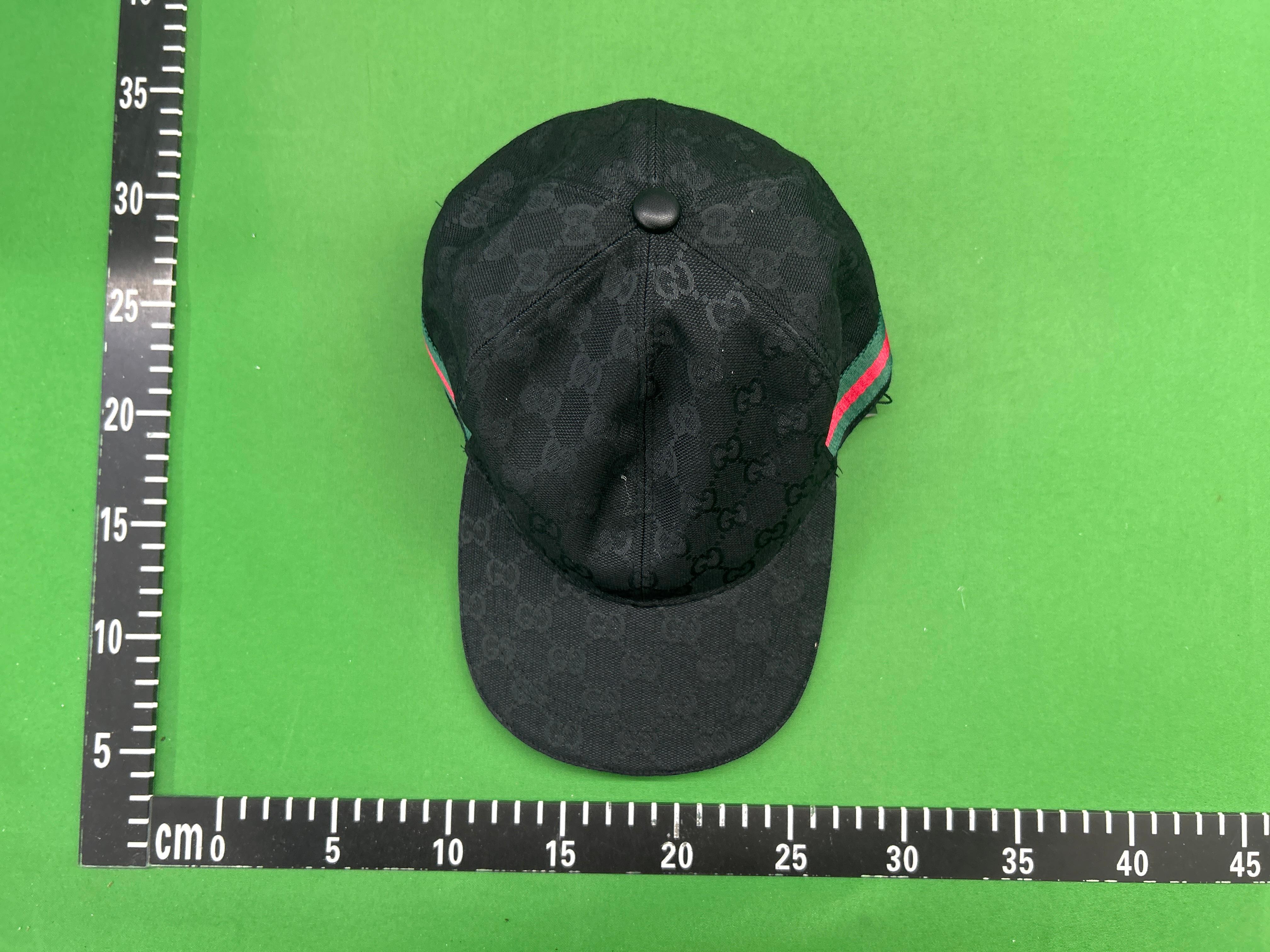 Foto QC 1 de Gucci Original GG Canvas Web Cap Beige