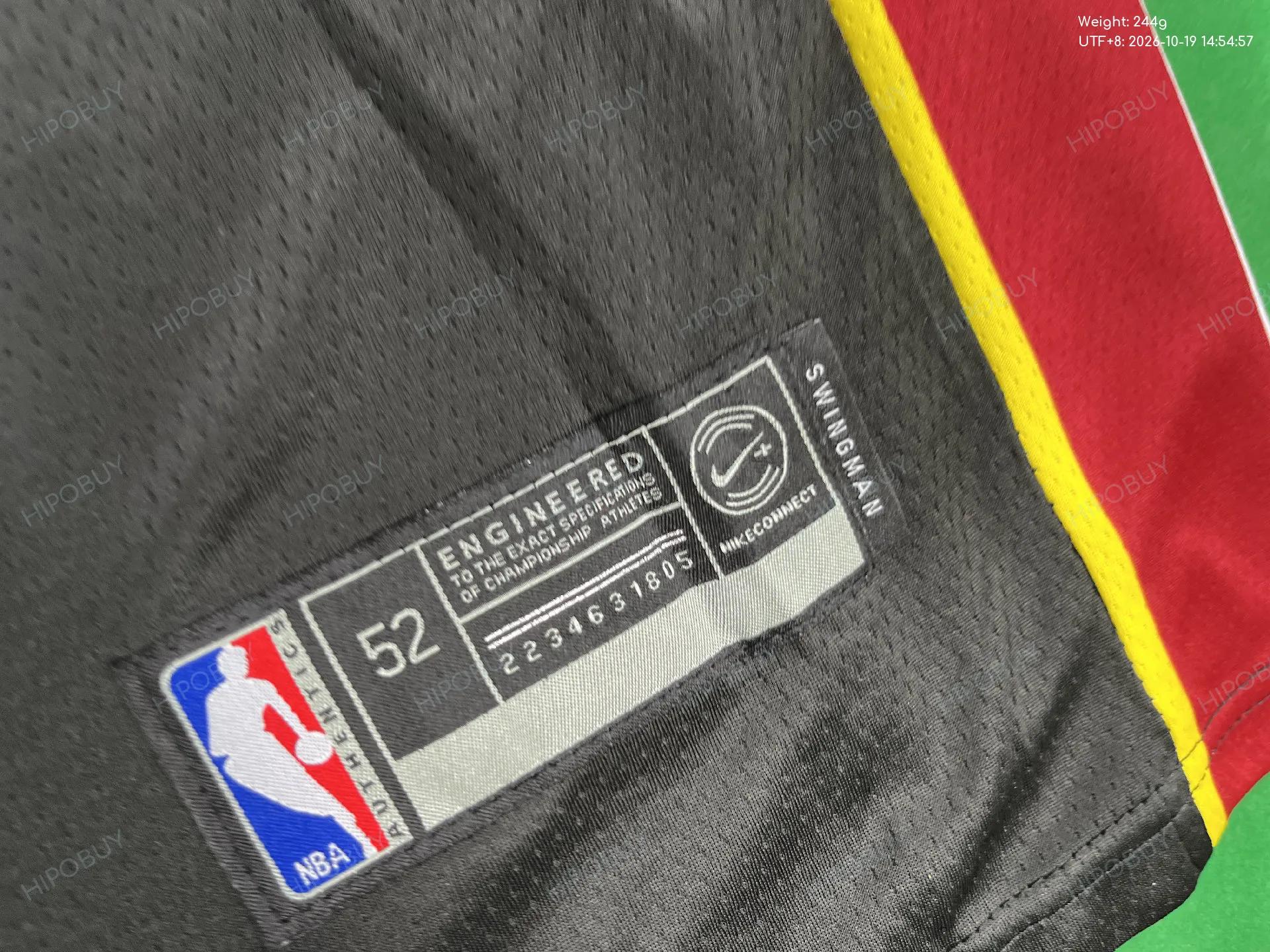Foto QC 1 de Nike Miami Heat Statement Jersey Black