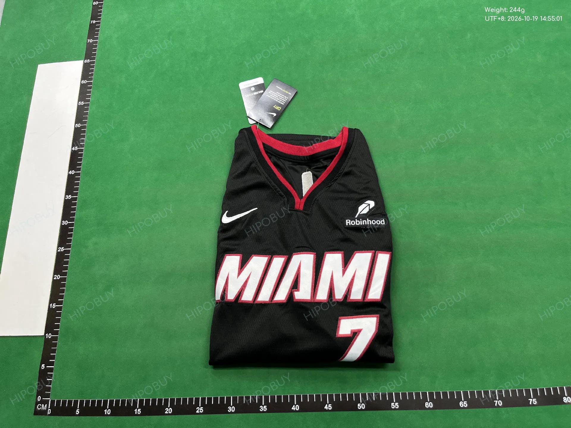 Foto QC 4 de Nike Miami Heat Statement Jersey Black