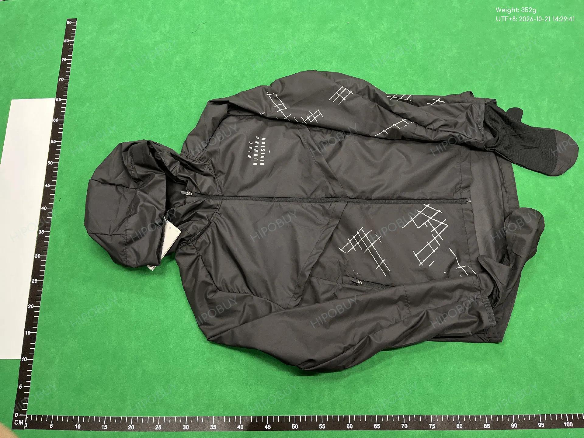 Foto QC 5 de Nike Wild Run Tokyo Dragon Windrunner Jacket Black White Green