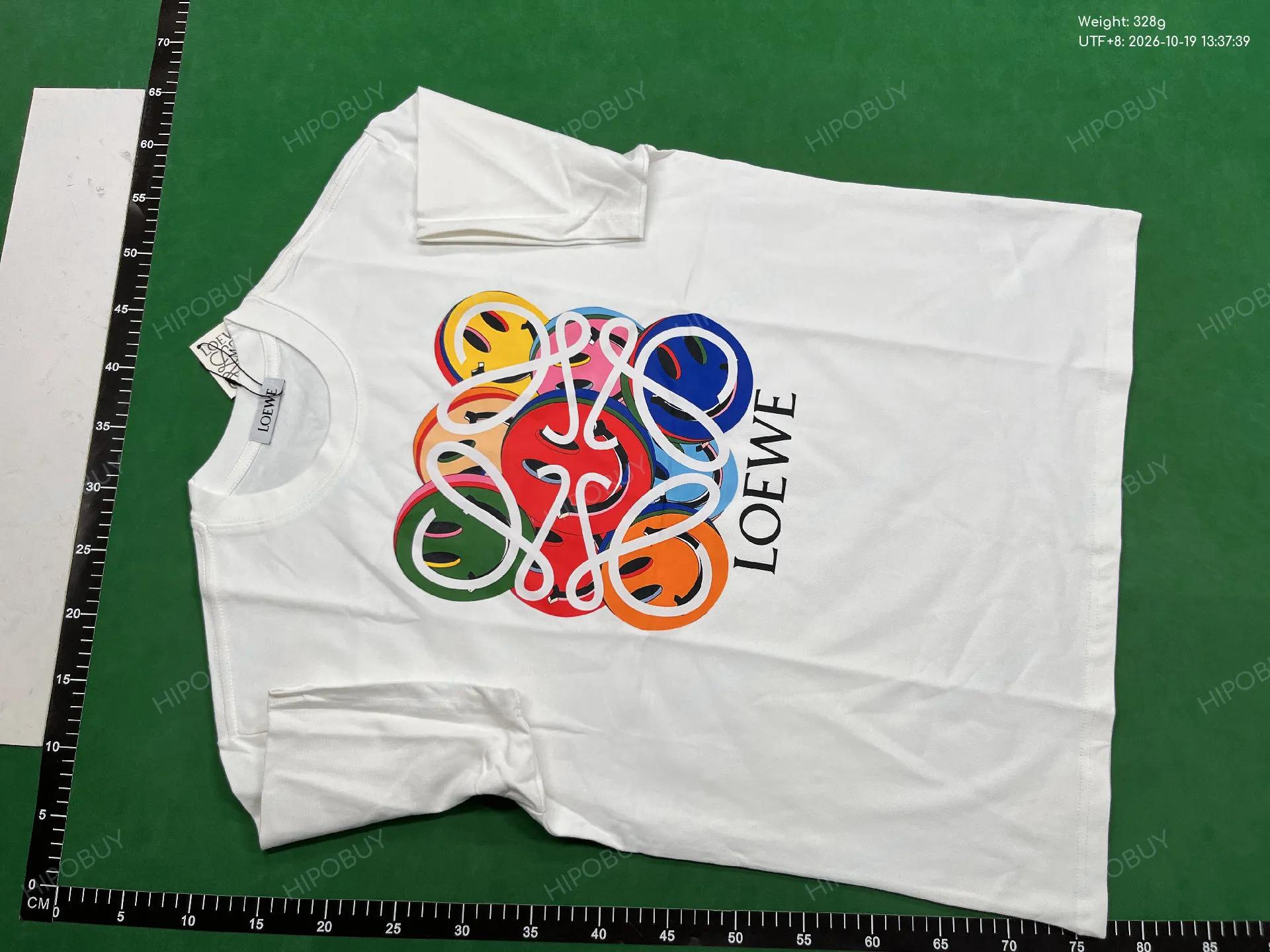 Foto QC 2 de Loewe Paula's Ibiza Smiley Anagram T-shirt White