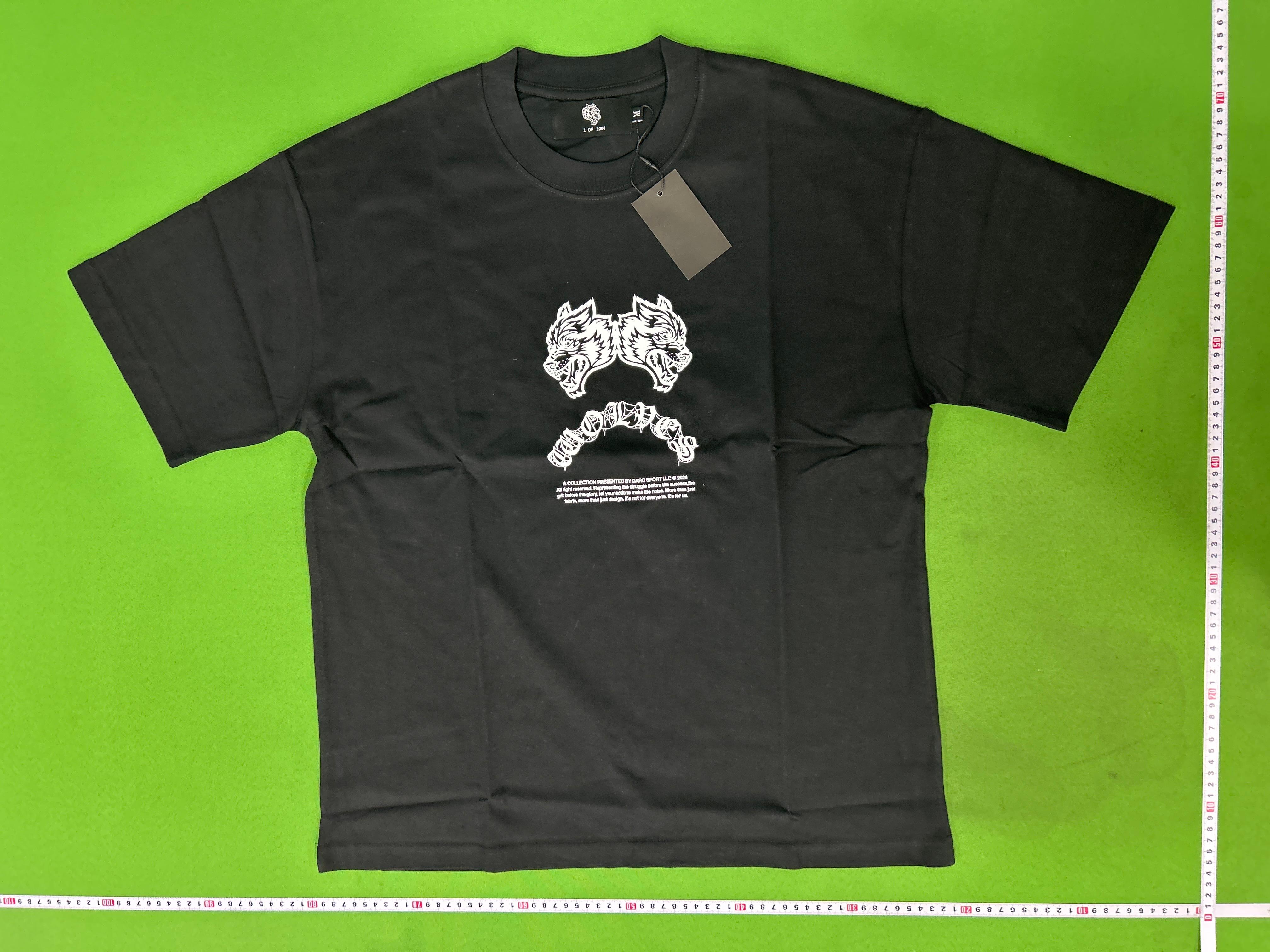 Foto QC 7 de Darc Sport Dragon Ball Z Wolves Forever T-shirt Goku Print Black