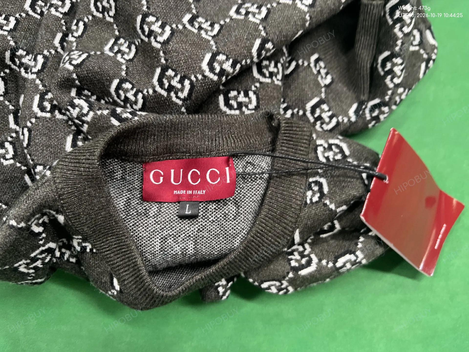 Foto QC 1 de Fendi Logo Crewneck Sweater Wool White