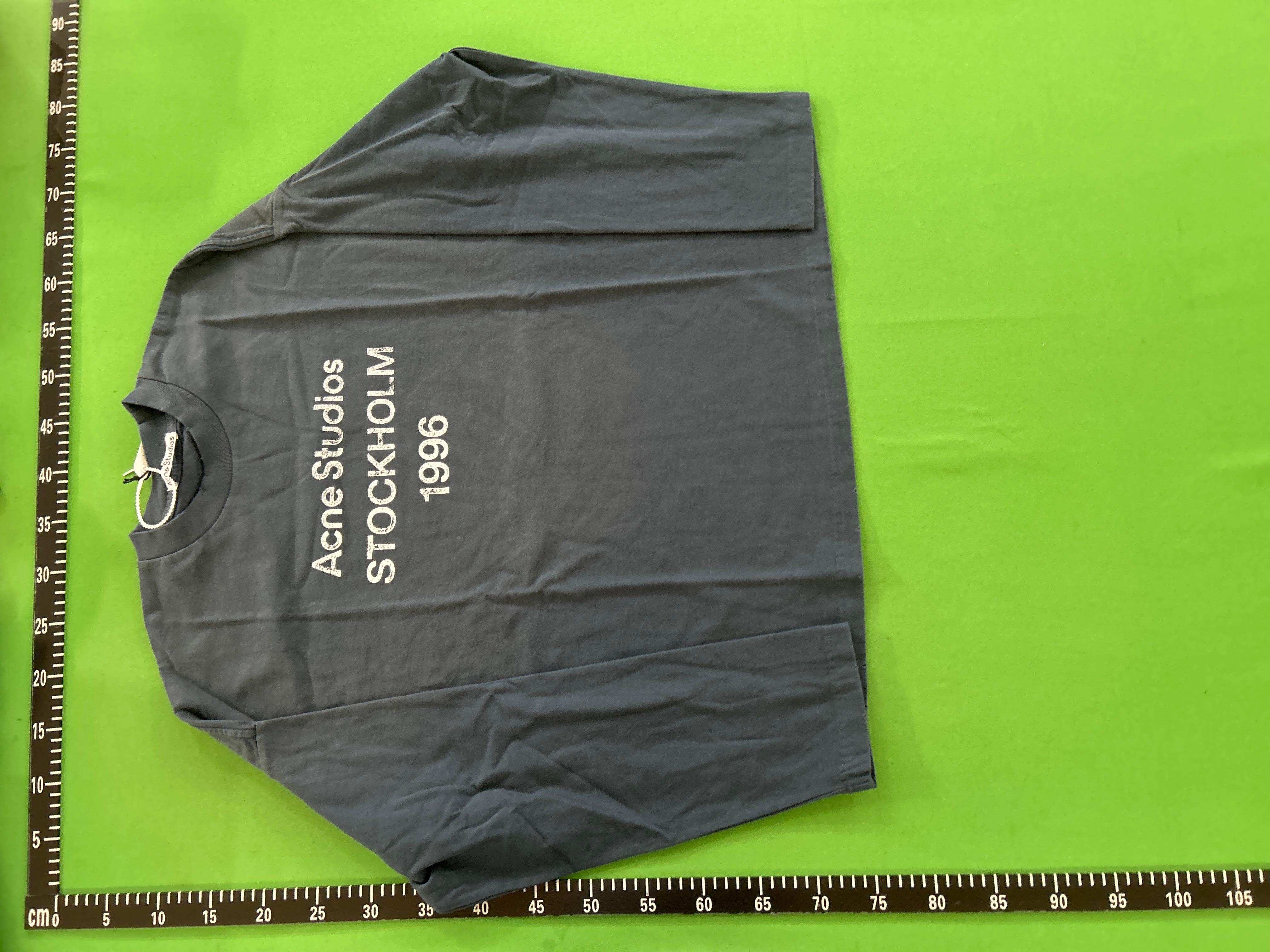 Foto QC 6 de Acne Studios Stockholm 1996 Logo T-shirt Black