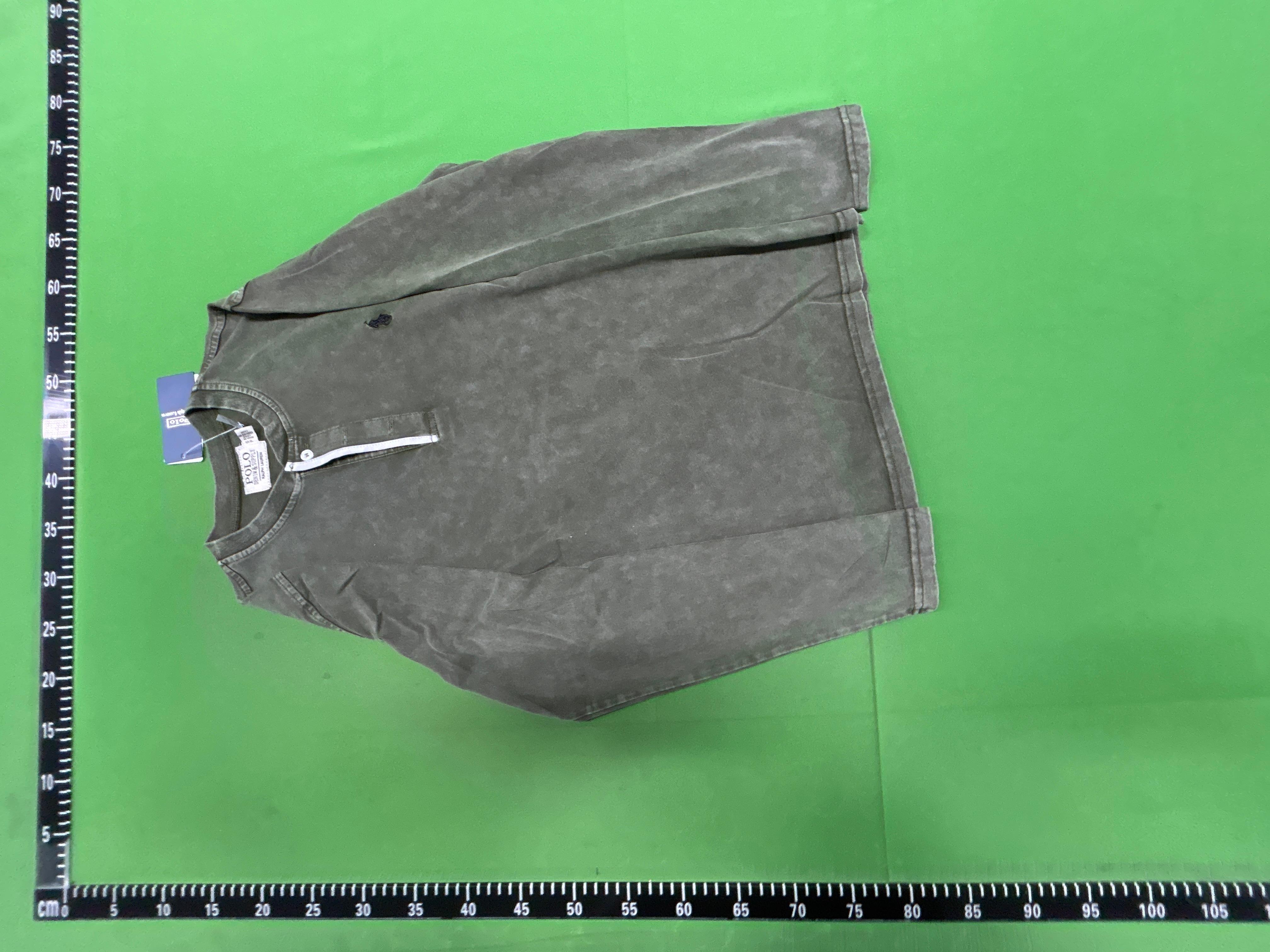 Foto QC 3 de Polo Ralph Lauren Henley Long Sleeve T-shirt Grey